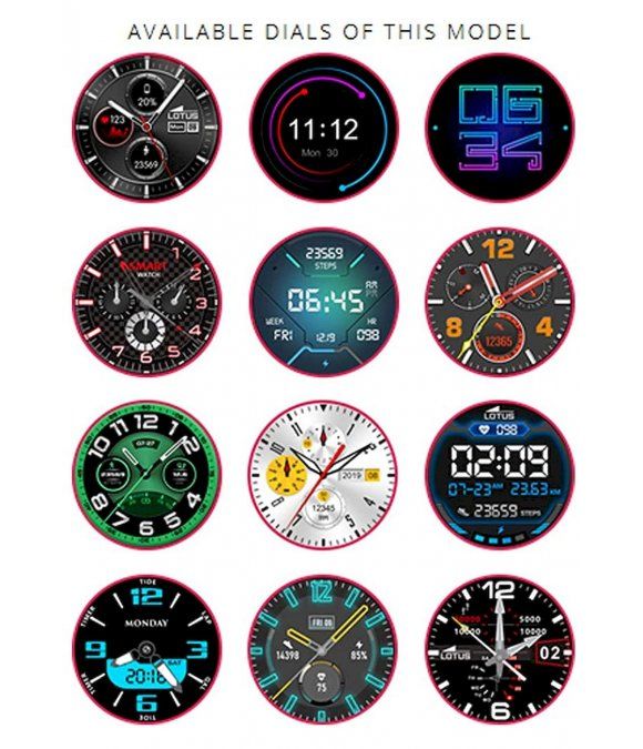 Pulsuhr / Tracker Lotus - Smartwatch - Herren - 50013/5