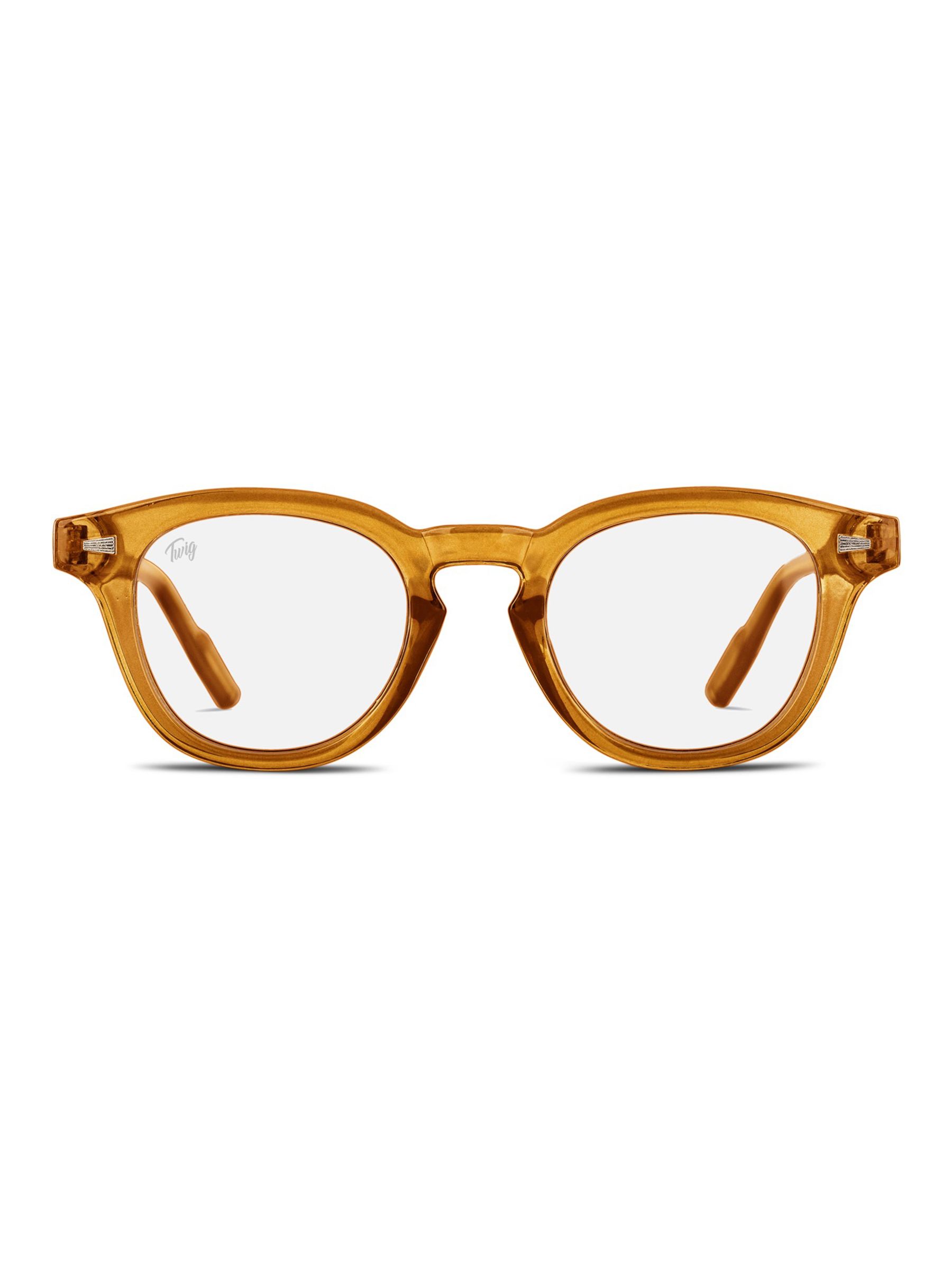 Twig occhiali luce blu da schermo blueblock Bauman unisex Honey Orange