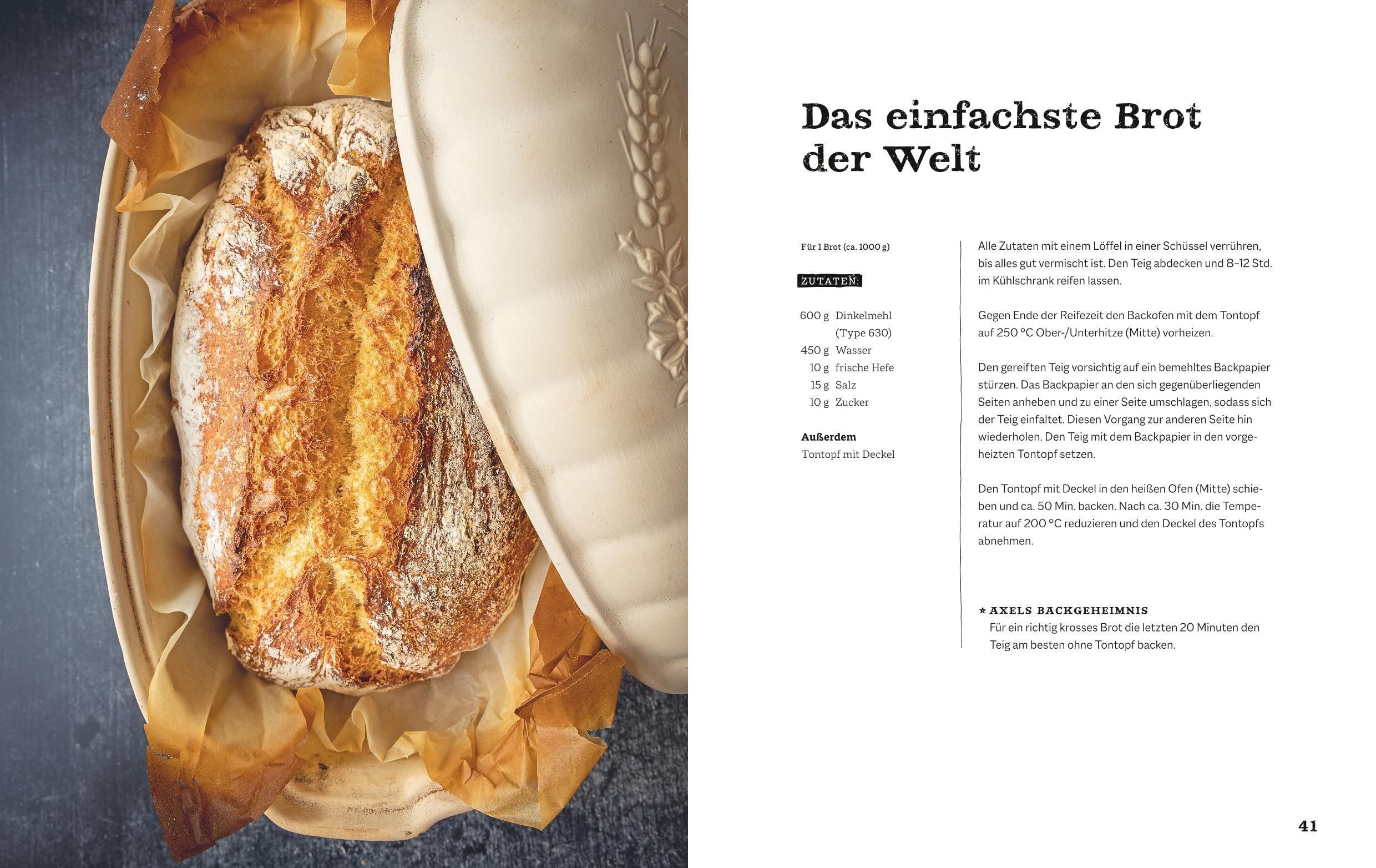 Das einfachste Brot der Welt