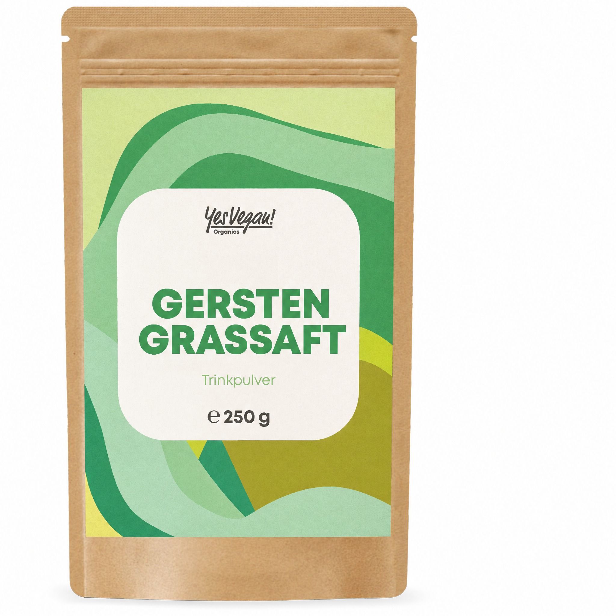 Gerstegrassappoeder (250 g) – 100% puur gerstegrassap, één ingrediënt, 25 porties, vegan 1×250 Poeder