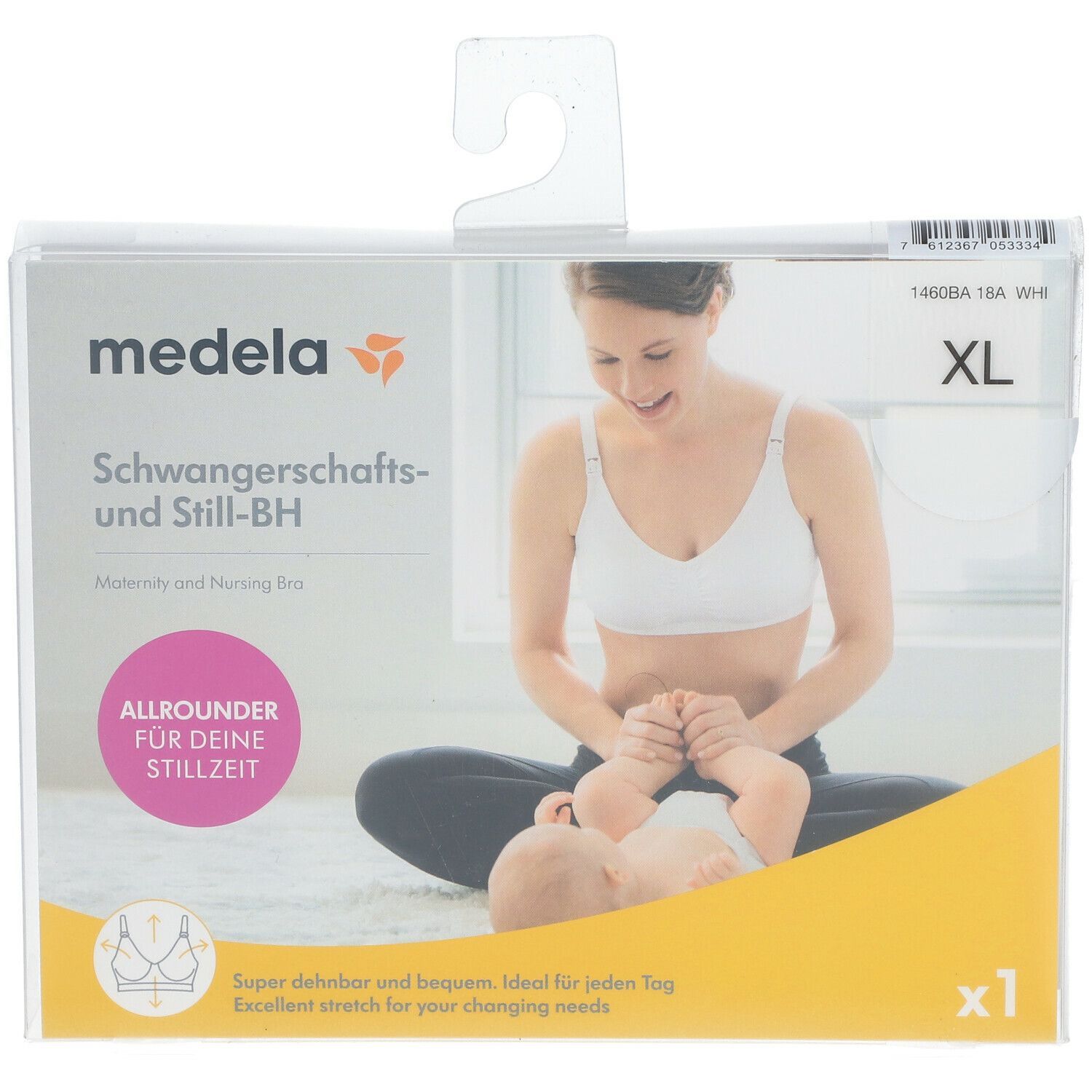 medela Schwangerschafts- und Still-BH weiß, Gr. XL