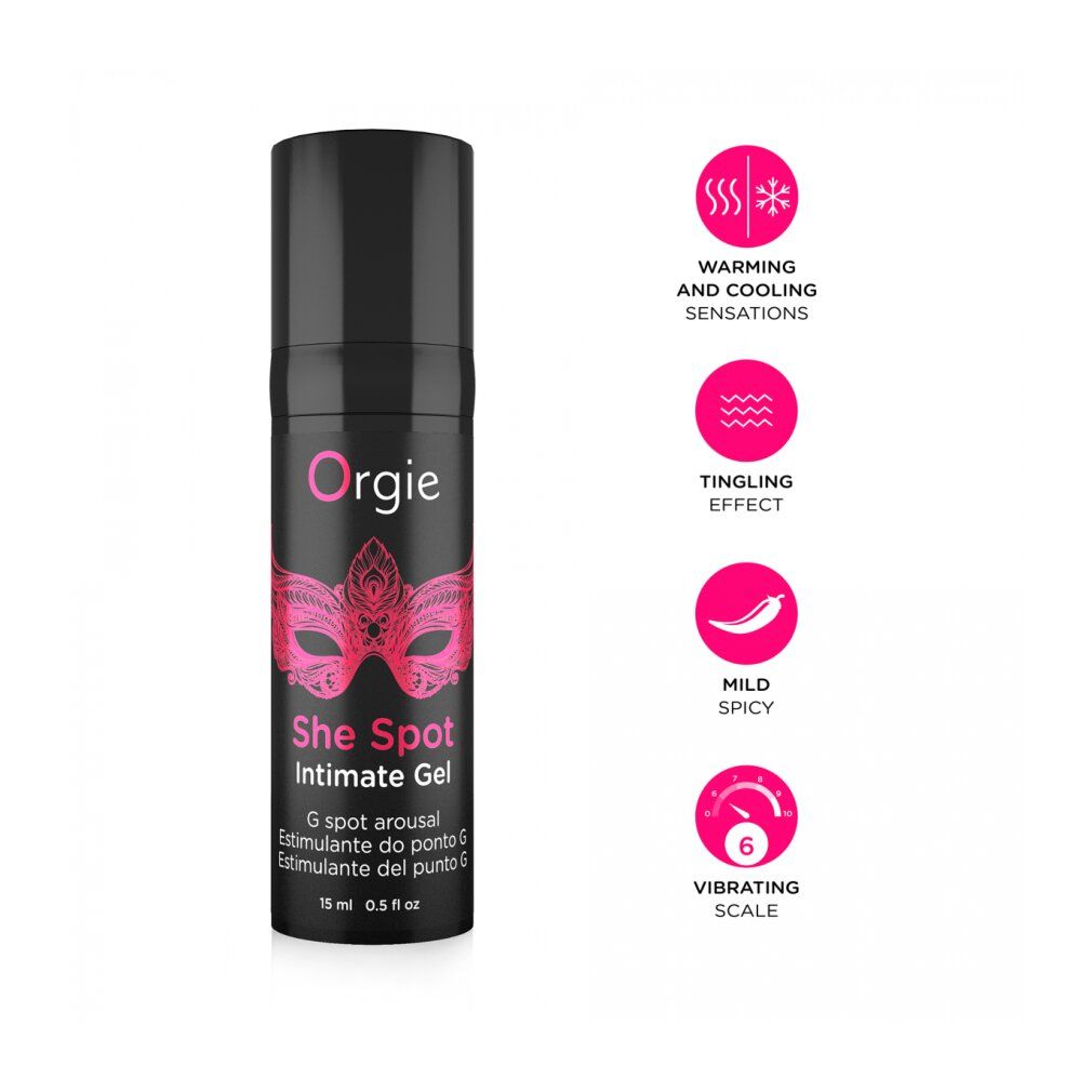 Stimulationsgel „She Spot“ von Orgie
