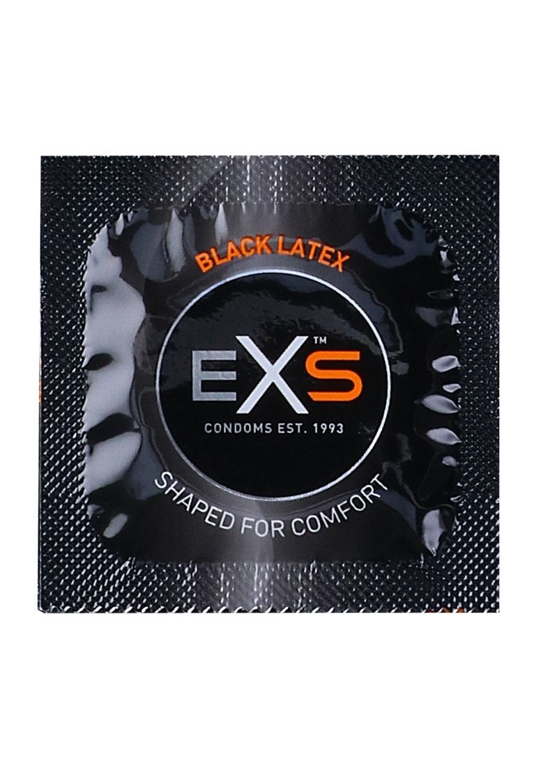 EXS *Black Latex* 100 St Kondome