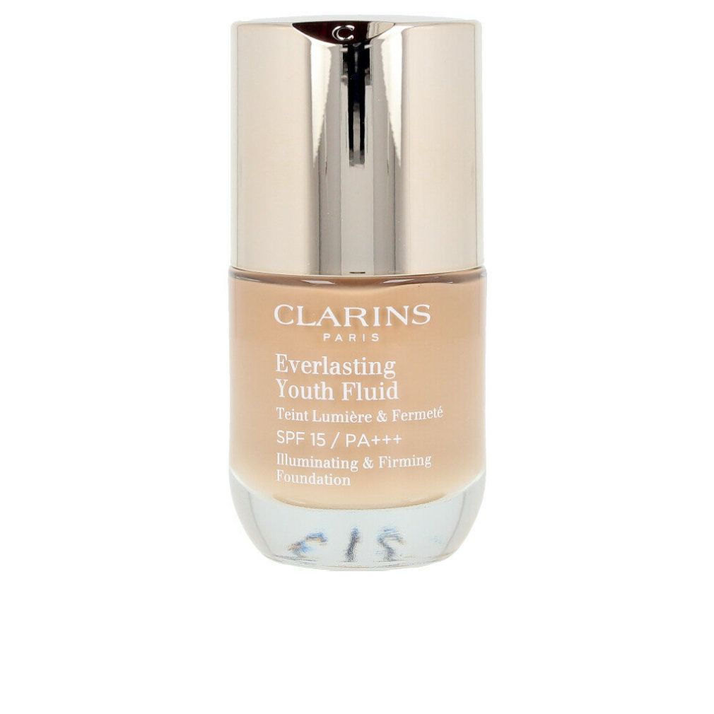 Clarins Everlasting Youth Flüssiges Make-up – illuminierend & straffend SPF 15, 30 ml