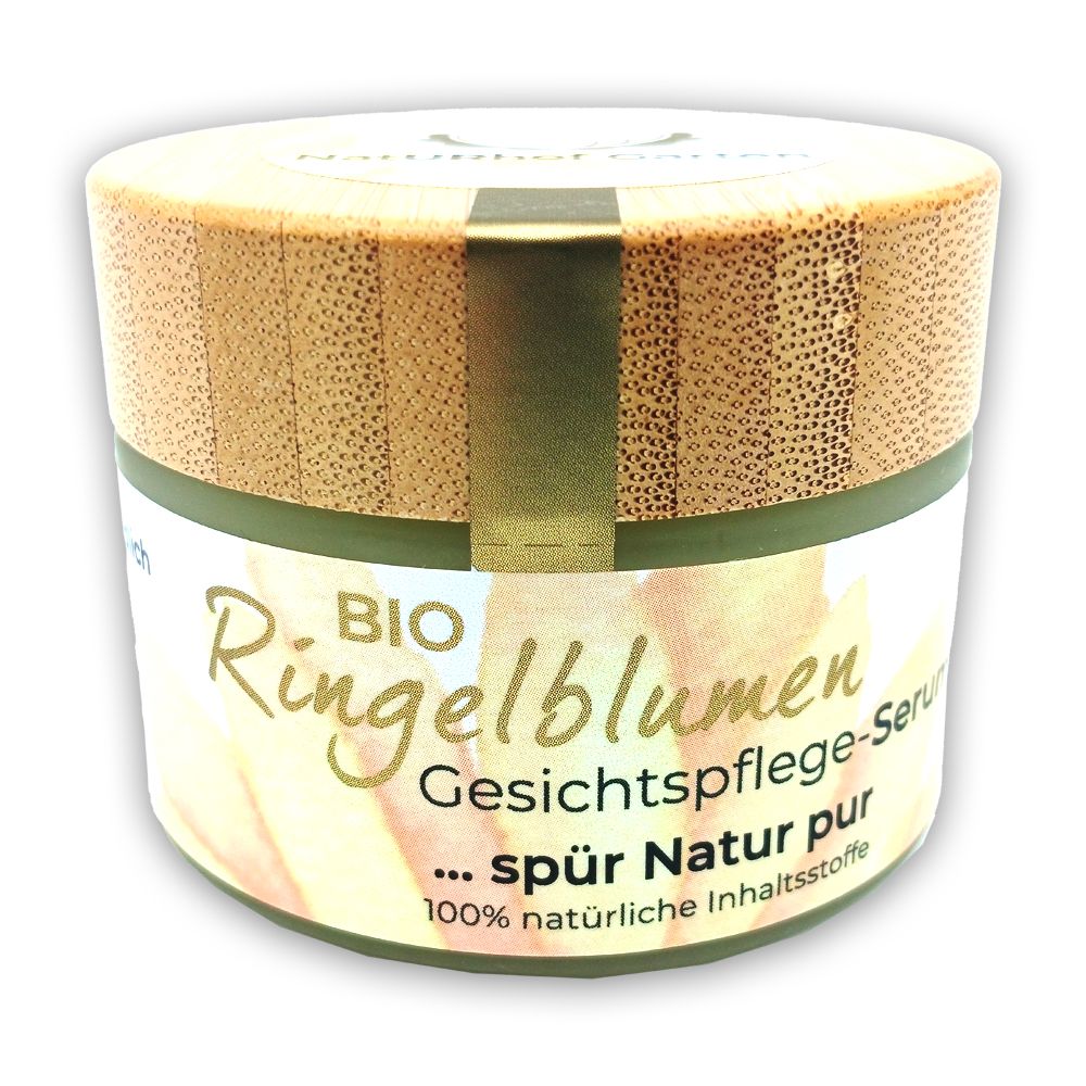 Somo NatURhof Garten Bio Ringelblumen Gesichtspflege Serum 50 ml Tagescreme