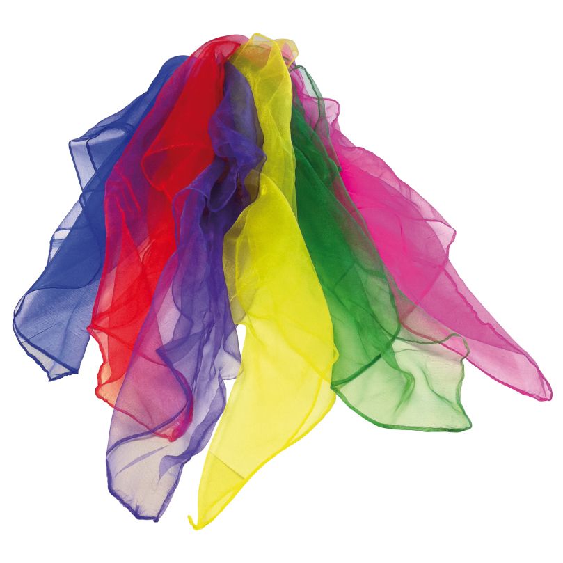 tanga sports® Chiffon-Jongliertuch, 65 x 65 cm, 1-teilig