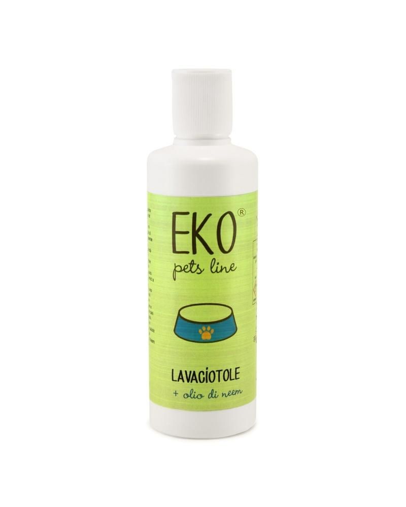 Eko Detergente lava ciotole arricchito all'olio di Neem Salvia e Rosmarino