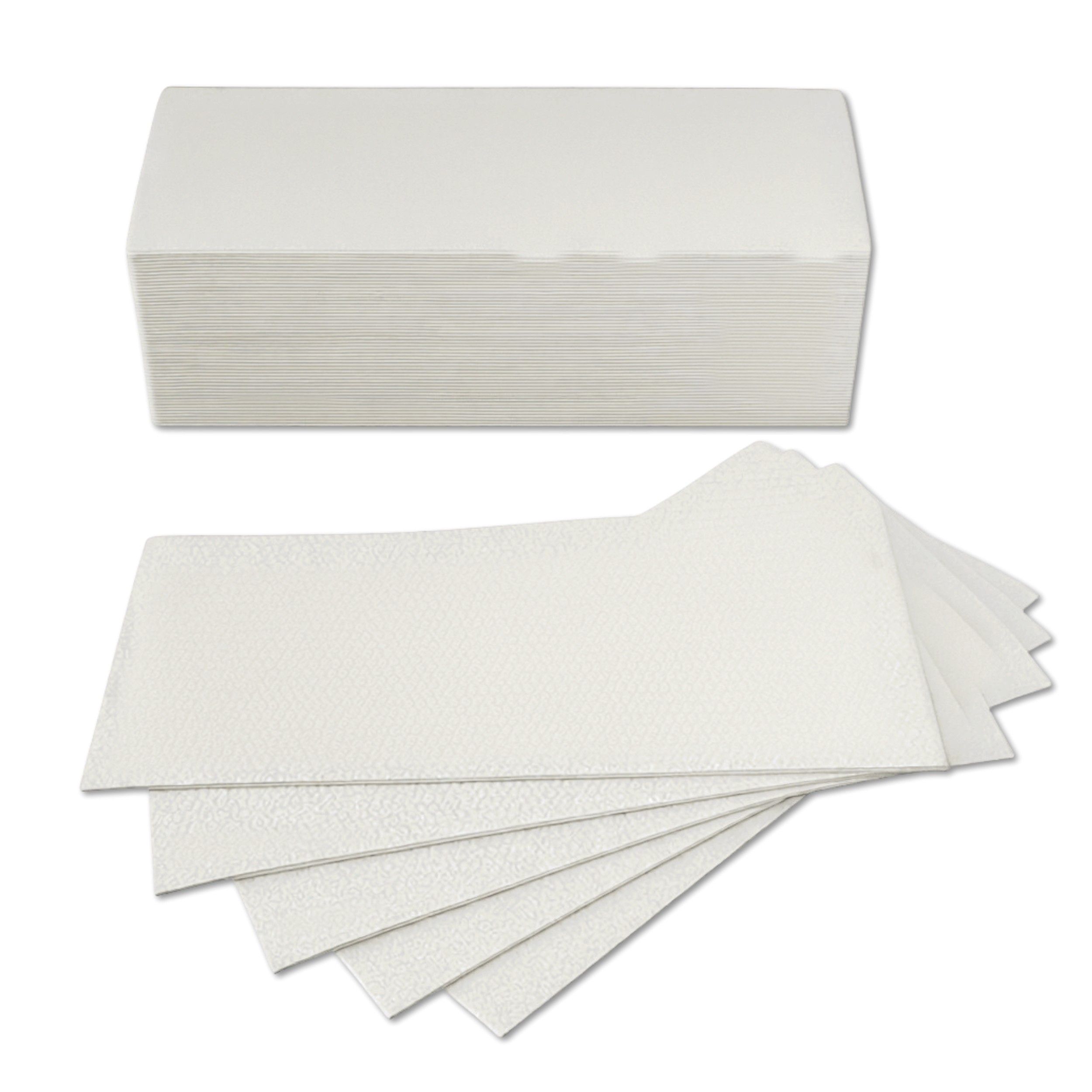 Medical Sud Asciugamani monouso in Pura Cellulosa Goffrata 3 Veli 34x68 cm