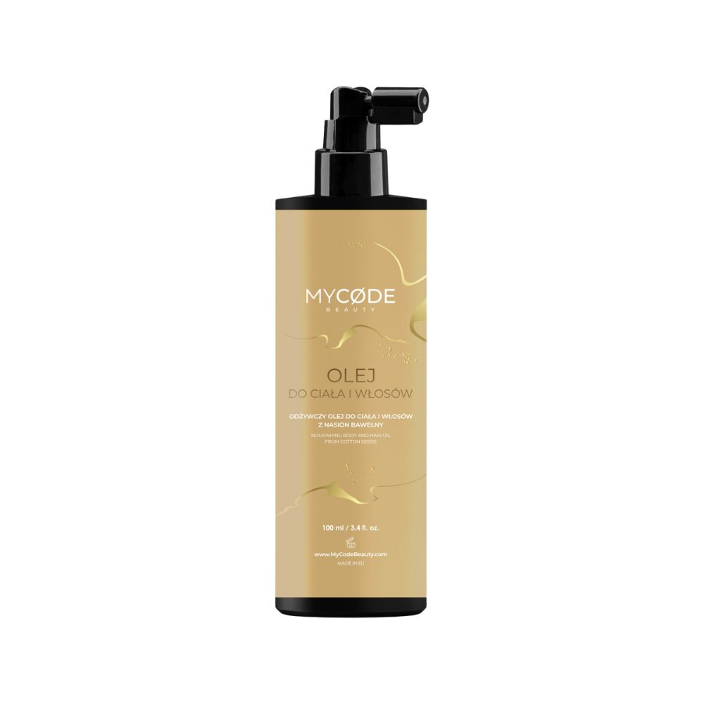 MyCode Beauty Baumwollsamenöl für Körper und Haare