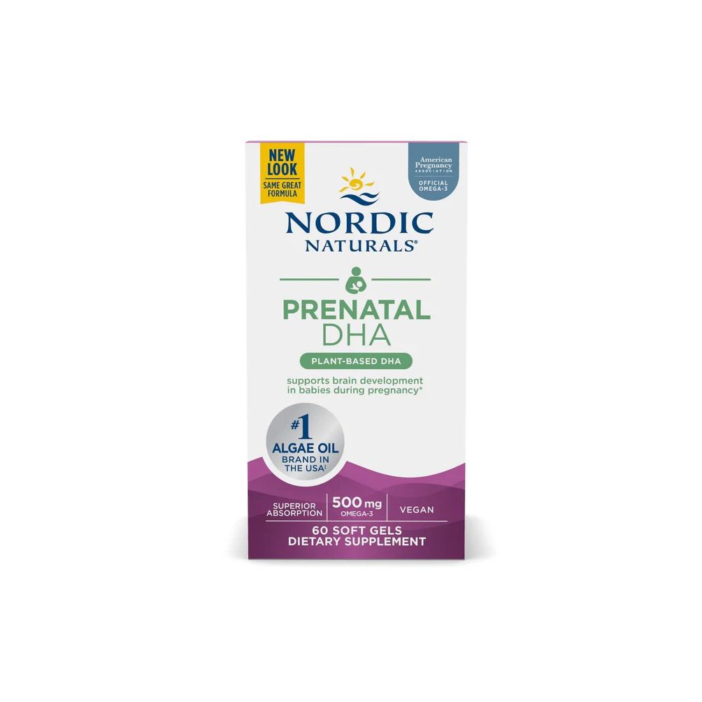 Nordic Naturals Pränatales DHA Vegan 500 mg 60 St