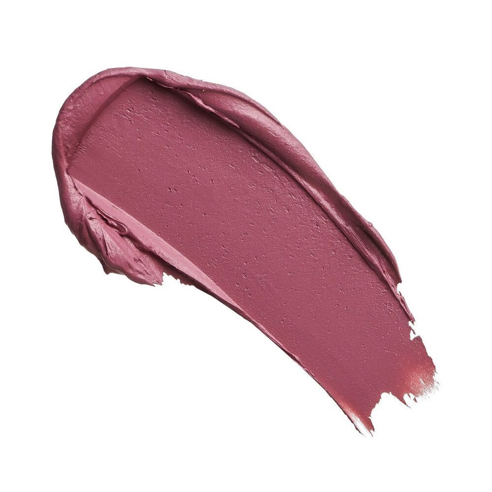 Lippenstift-Swatches, rosa. Auf weißem Hintergrund. Textur sichtbar.