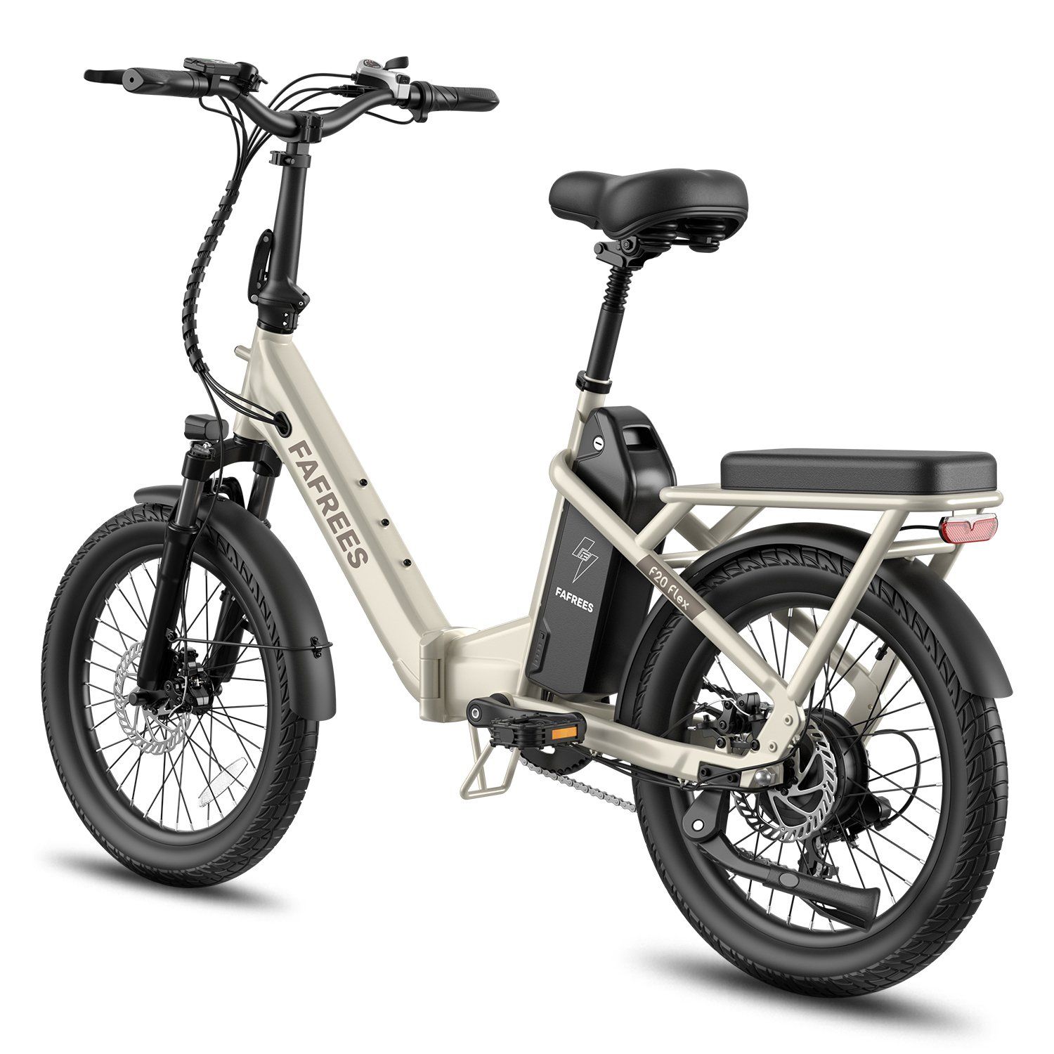 FAFREES F20 Flex E-Bike für Pendler mit 36V 20Ah Akku / 100 km Reichweite