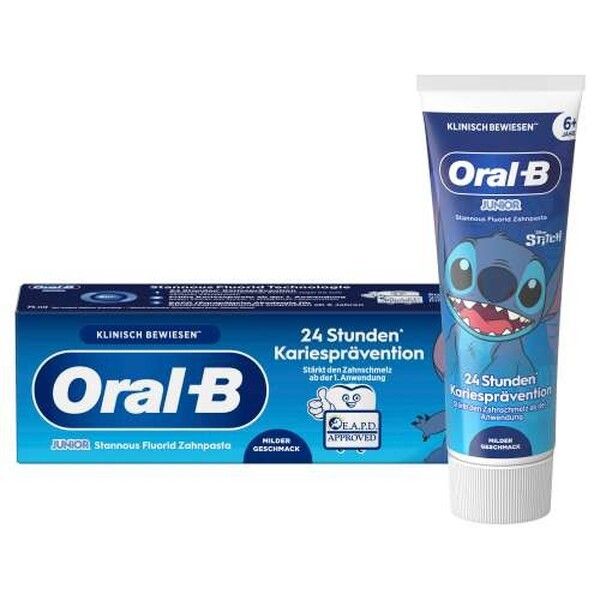 Oral-B Junior 6+ Jahre, Stitch Zahnpasta