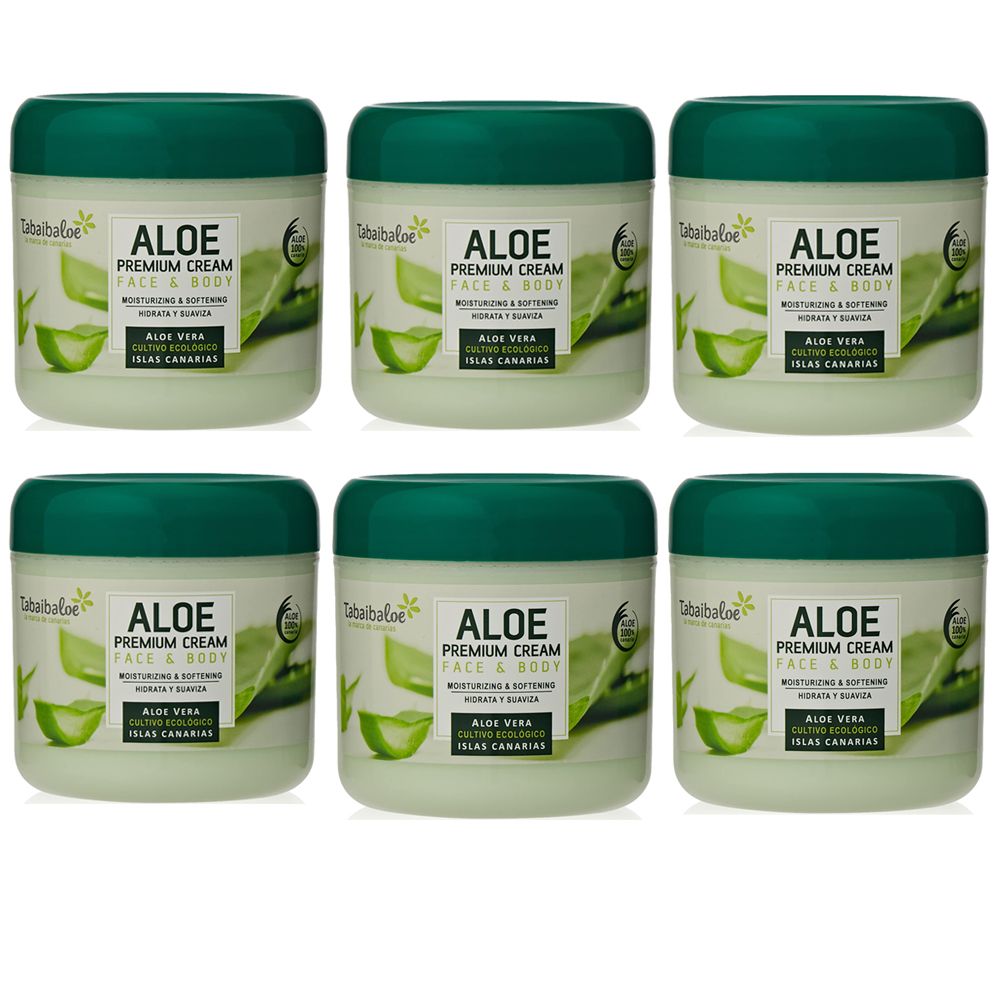 Tabaibaloe Aloe Vera Premium Gesichts und Körpercreme 1,8 l