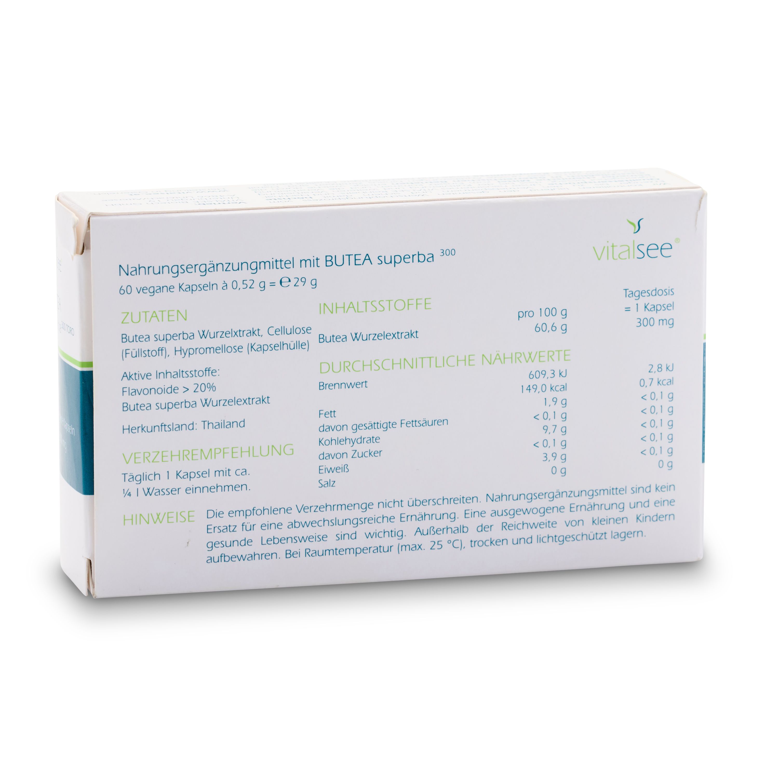 Vitalsee BUTEA superba 300 Toro Extrakt Großpackung