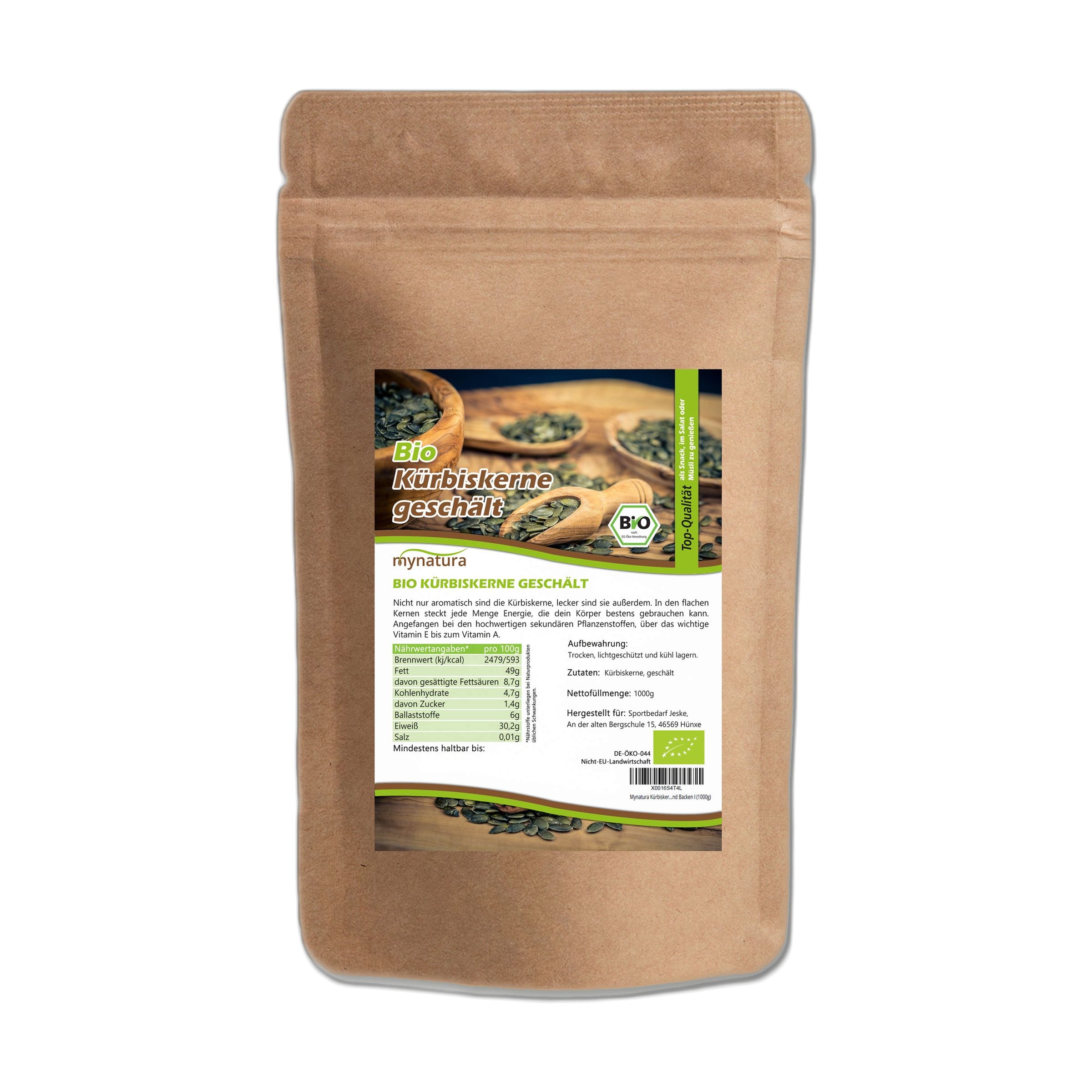 Mynatura Bio Kürbiskerne 1000 g