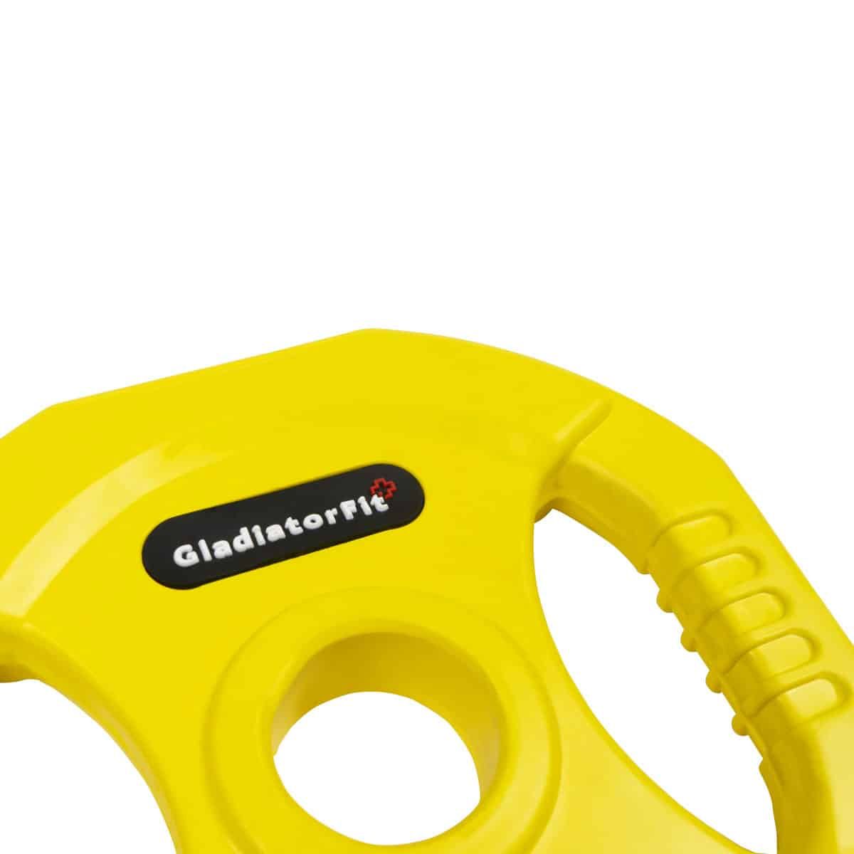 Gewichtsscheibe Pump Gummibeschichtung und Griffe O 31mm