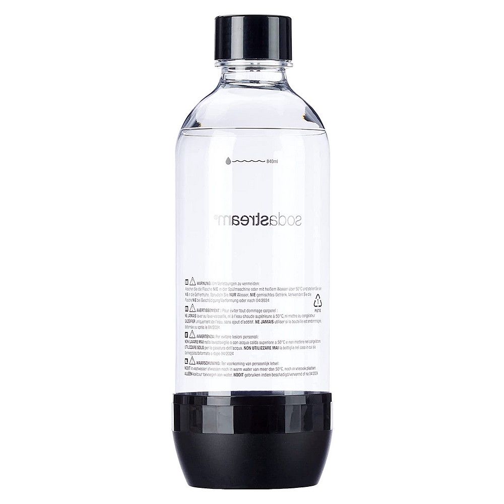 SodaStream PET Flaschen SET Standard 3x 1L weiss/schwarz