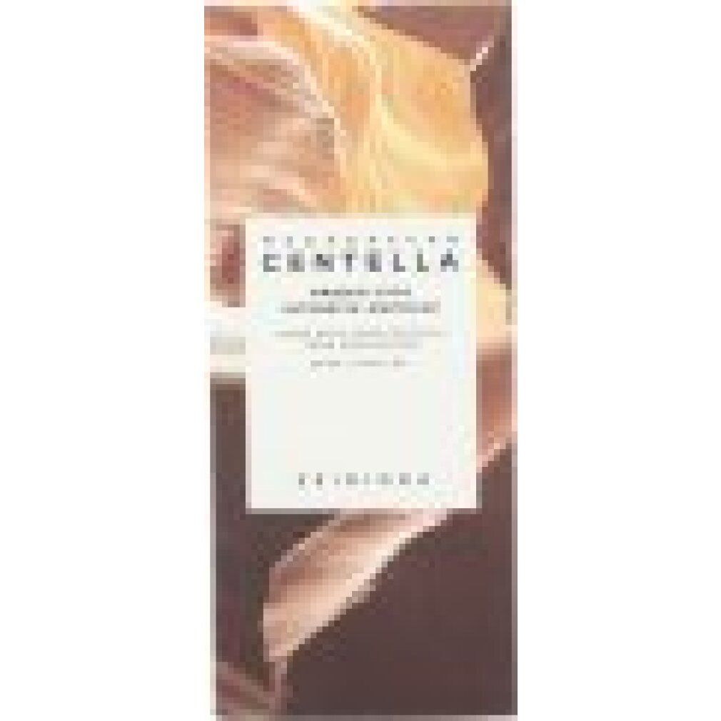 Produktverpackung mit Produktnamen und Logo. Hintergrund mit Felsenmuster.