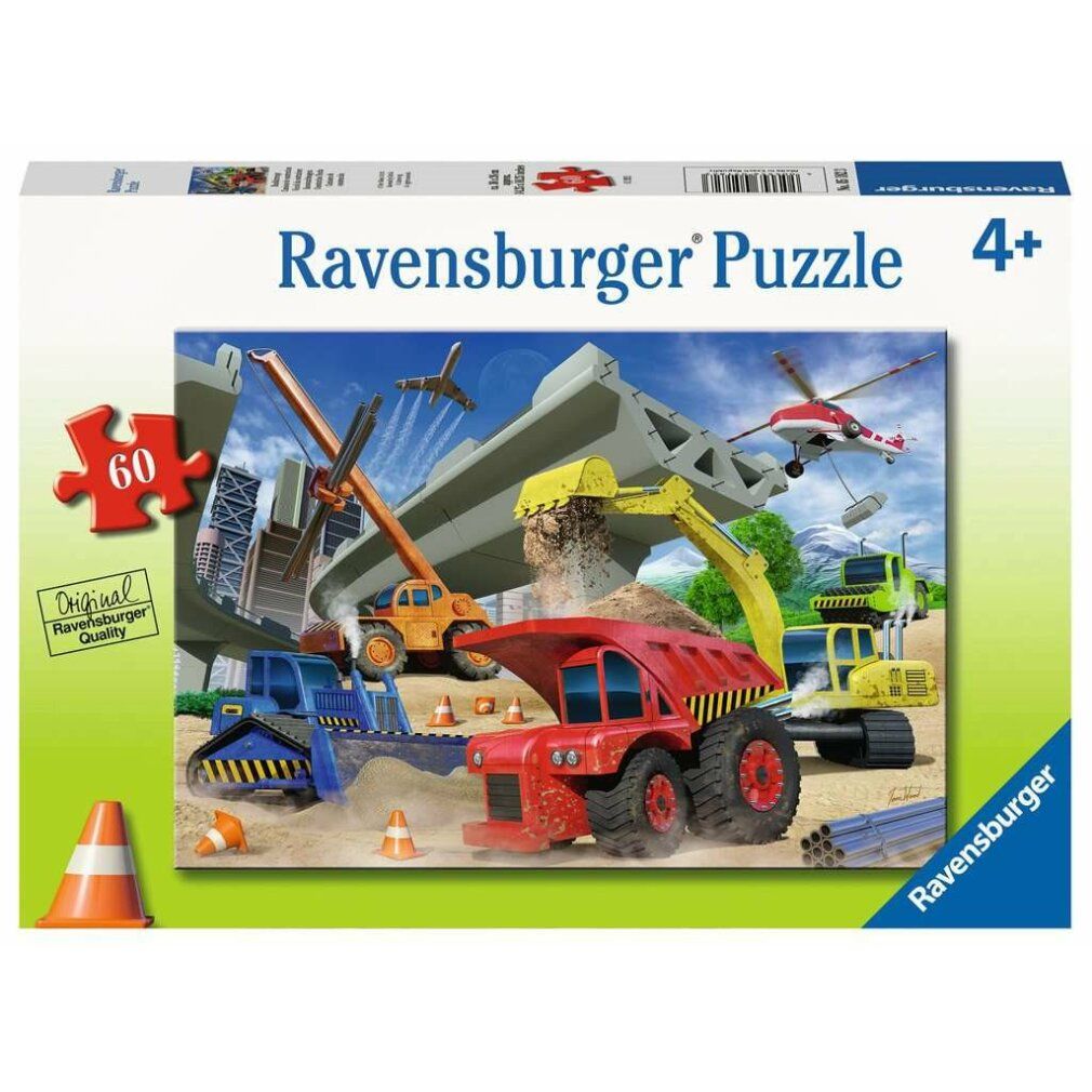 ravensburger Puzzle Baufahrzeuge 60 Teile
