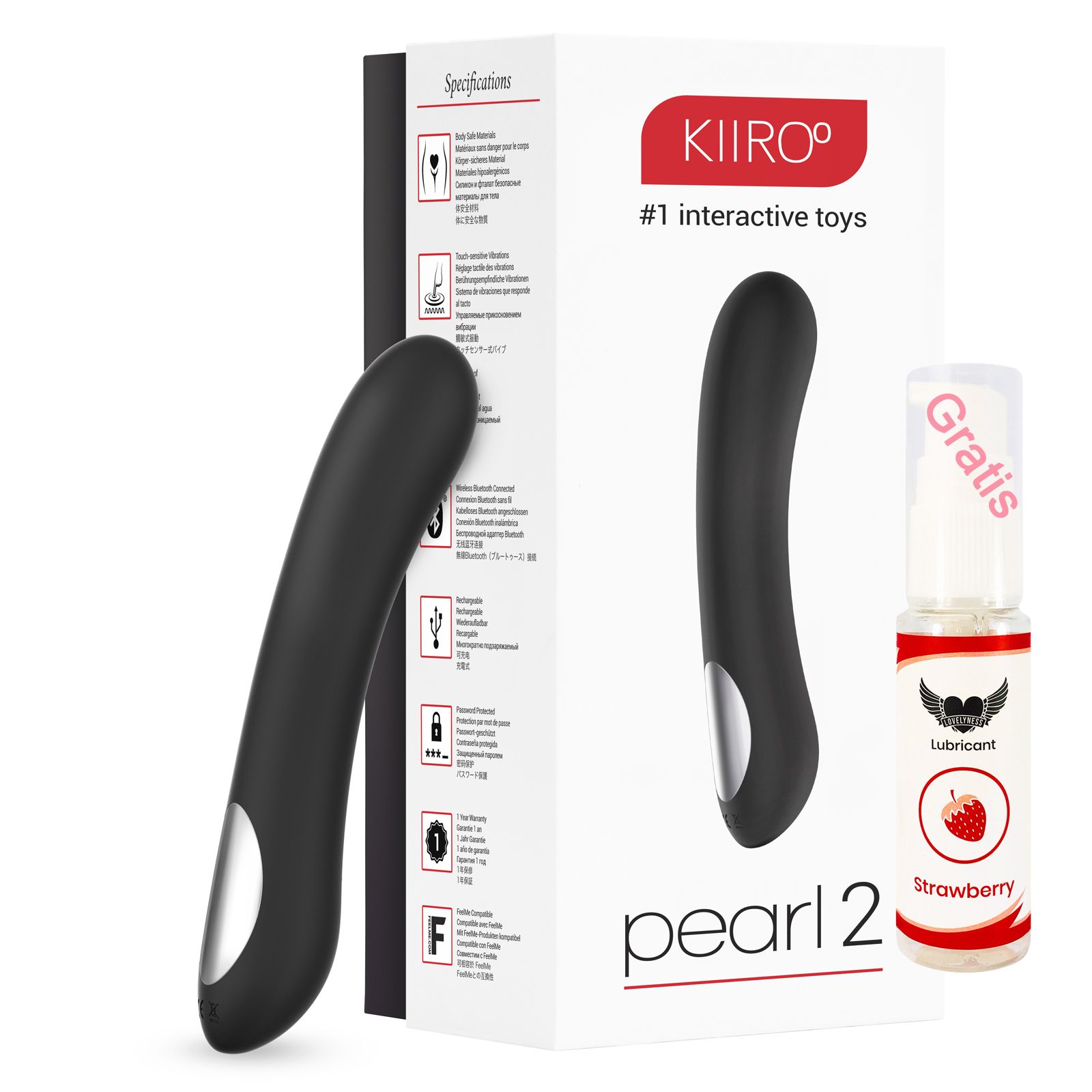 Kiiroo - Pearl 2 Vibrator mit Online Partner Modus