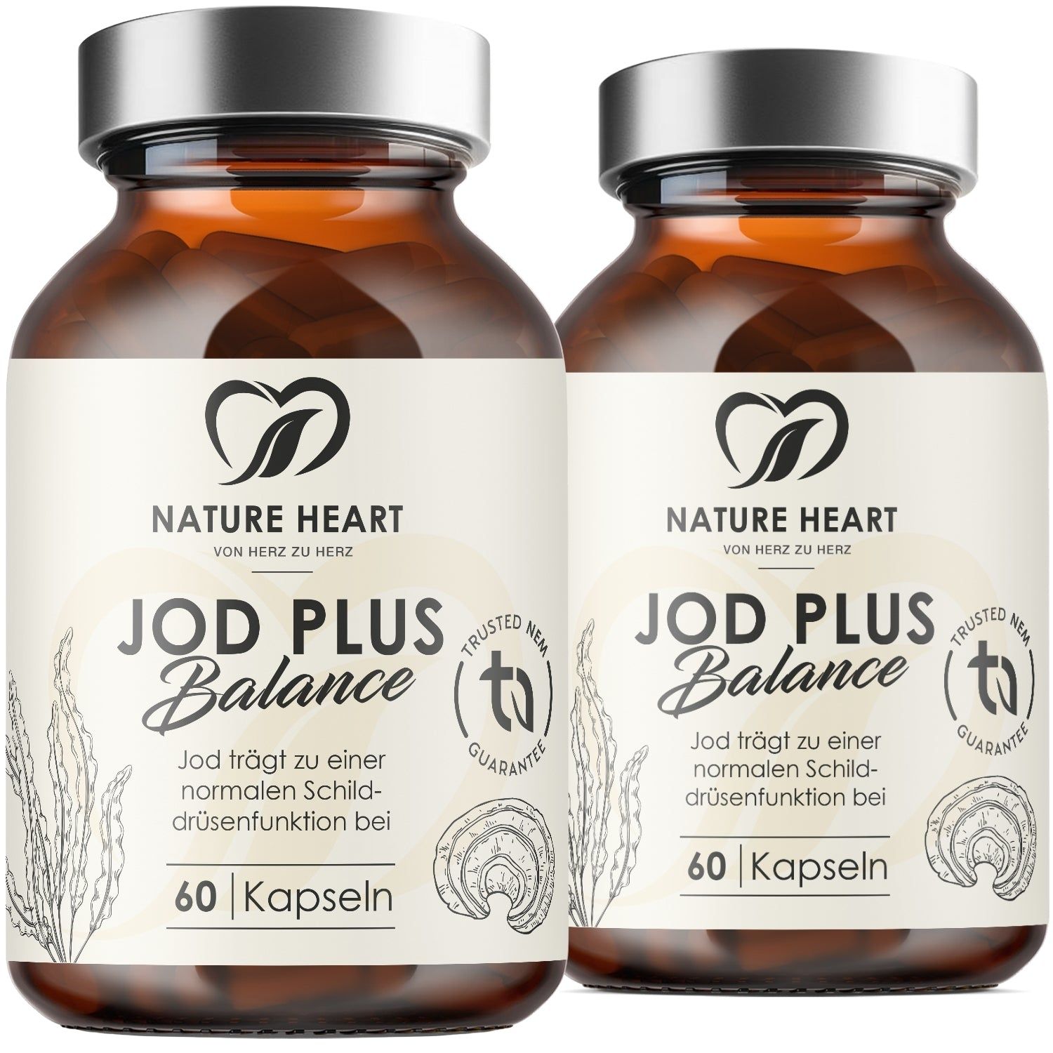 Nature Heart Jod Plus Balance 2x60 St Kapseln
