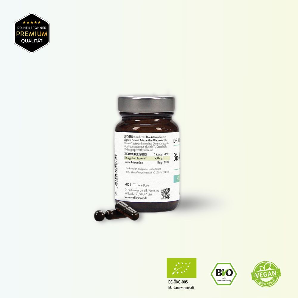 Bio Astaxanthin Hochdosiert 8mg