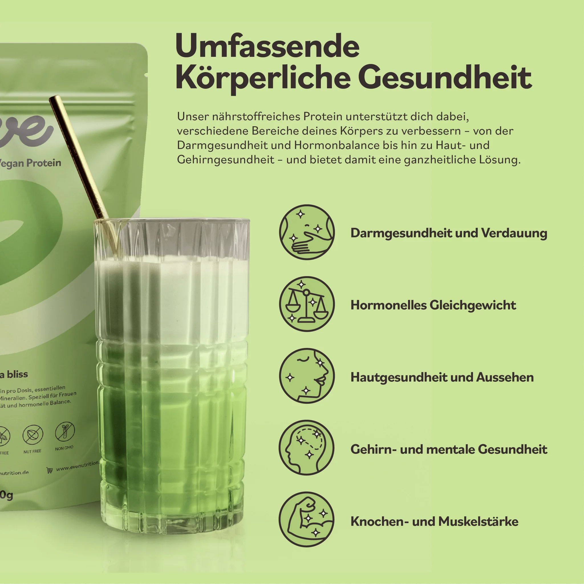 Eve Matcha Bliss Protein (vegan)