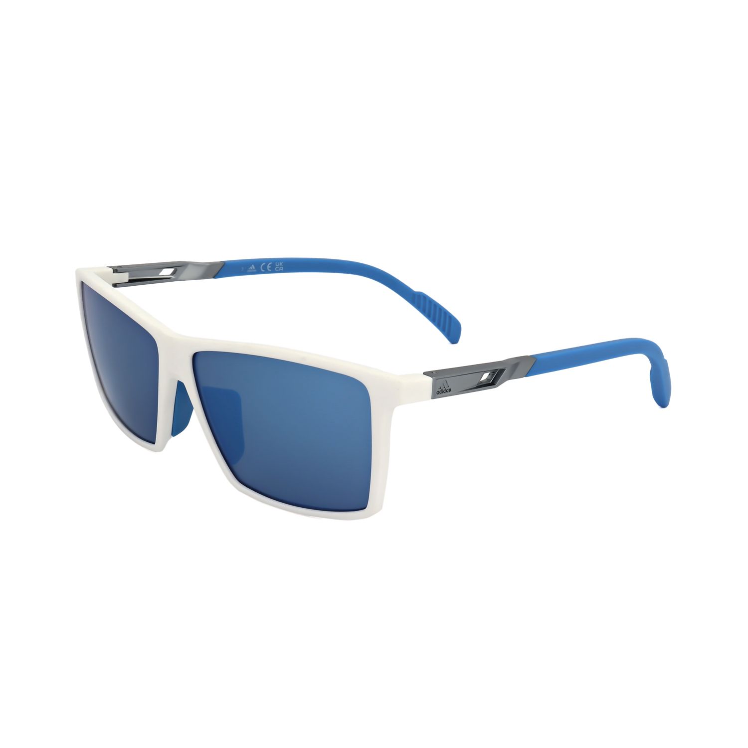 Adidas occhiali da sole uomo SP0058 white blue