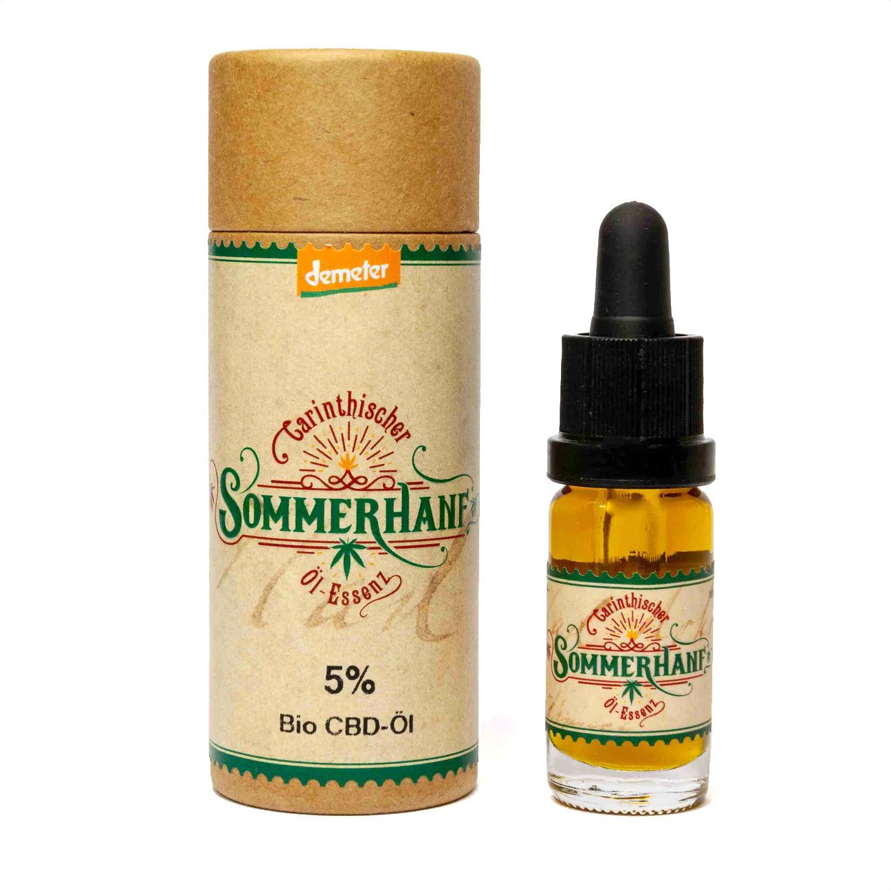 Demeter Bio Hanf-Öl 5%, Sommerhanf