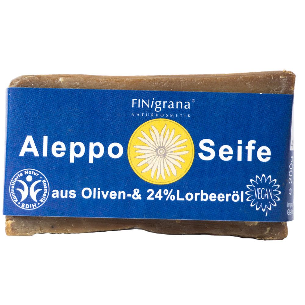 Finigrana Alepposeife 24% Lorbeeröl 200 g