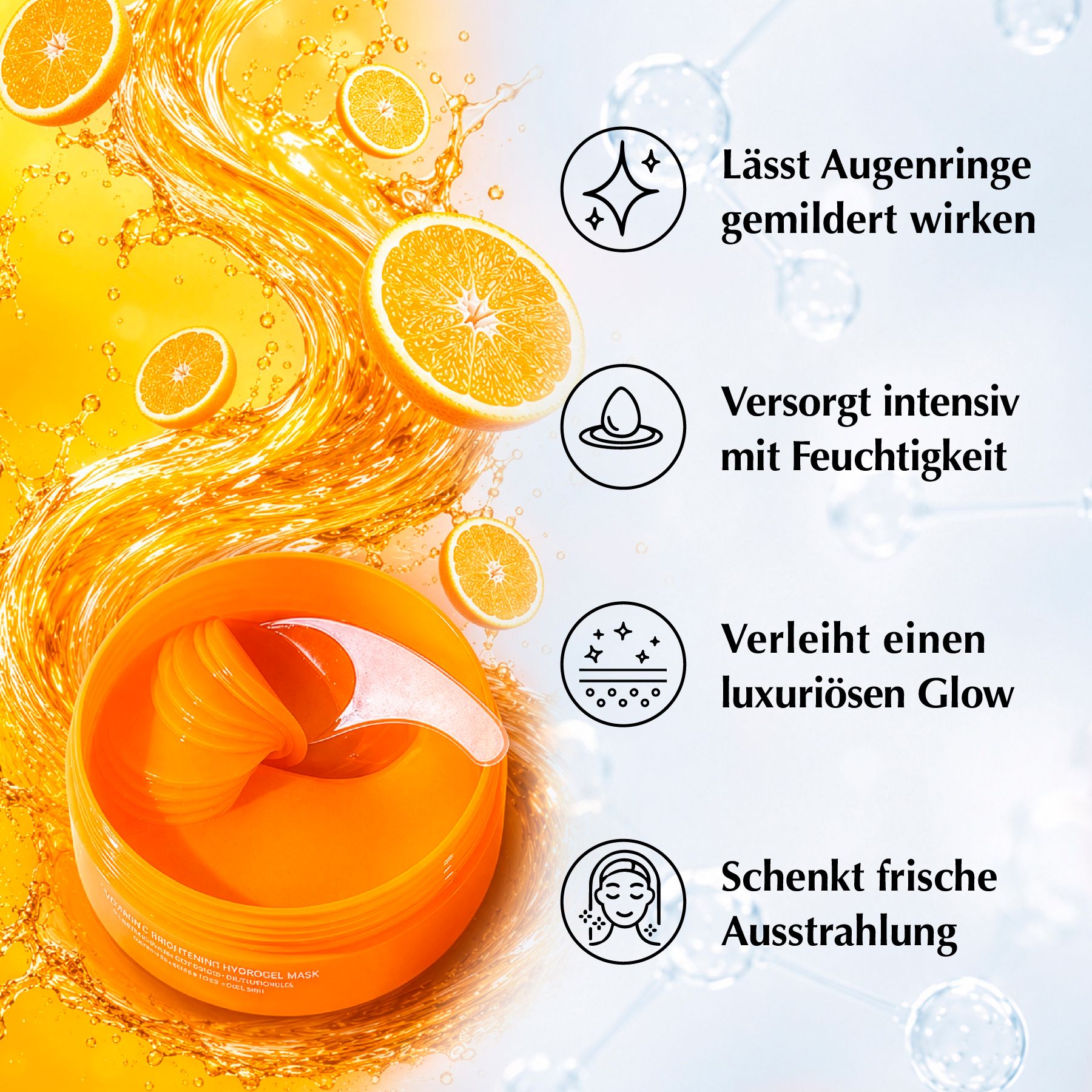 DR.RASHEL Augenpads Kollagen Gel Augenmaske Anti-Falten Vitamin C