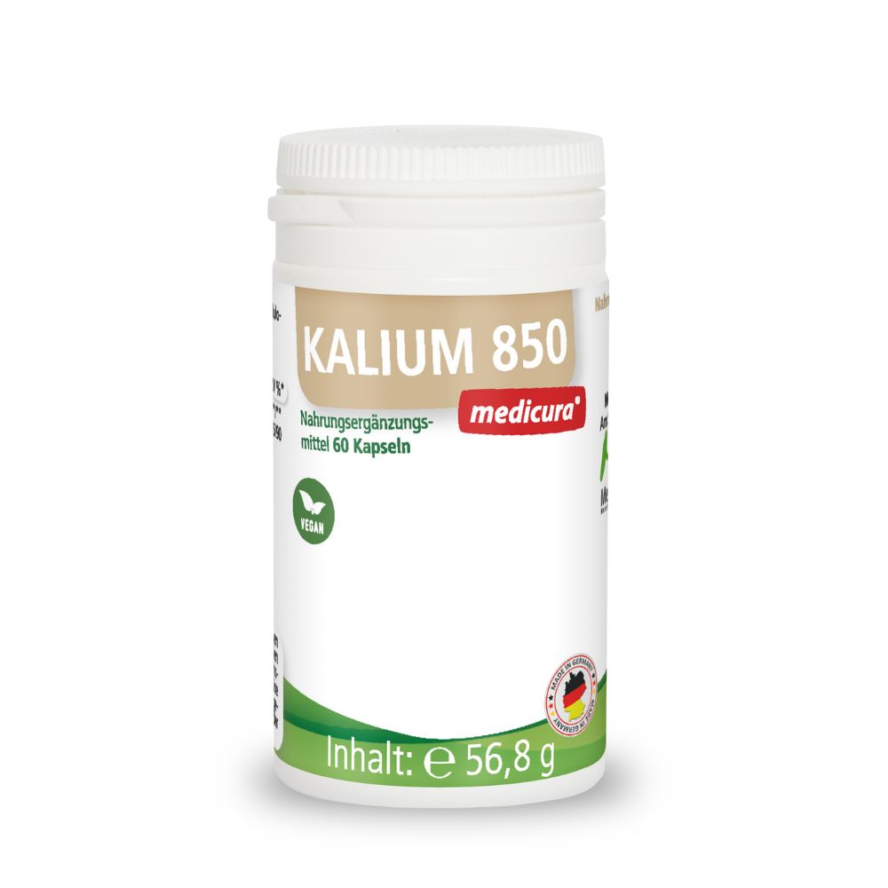 Medicura AG Kalium 850 56,8 g Kapseln