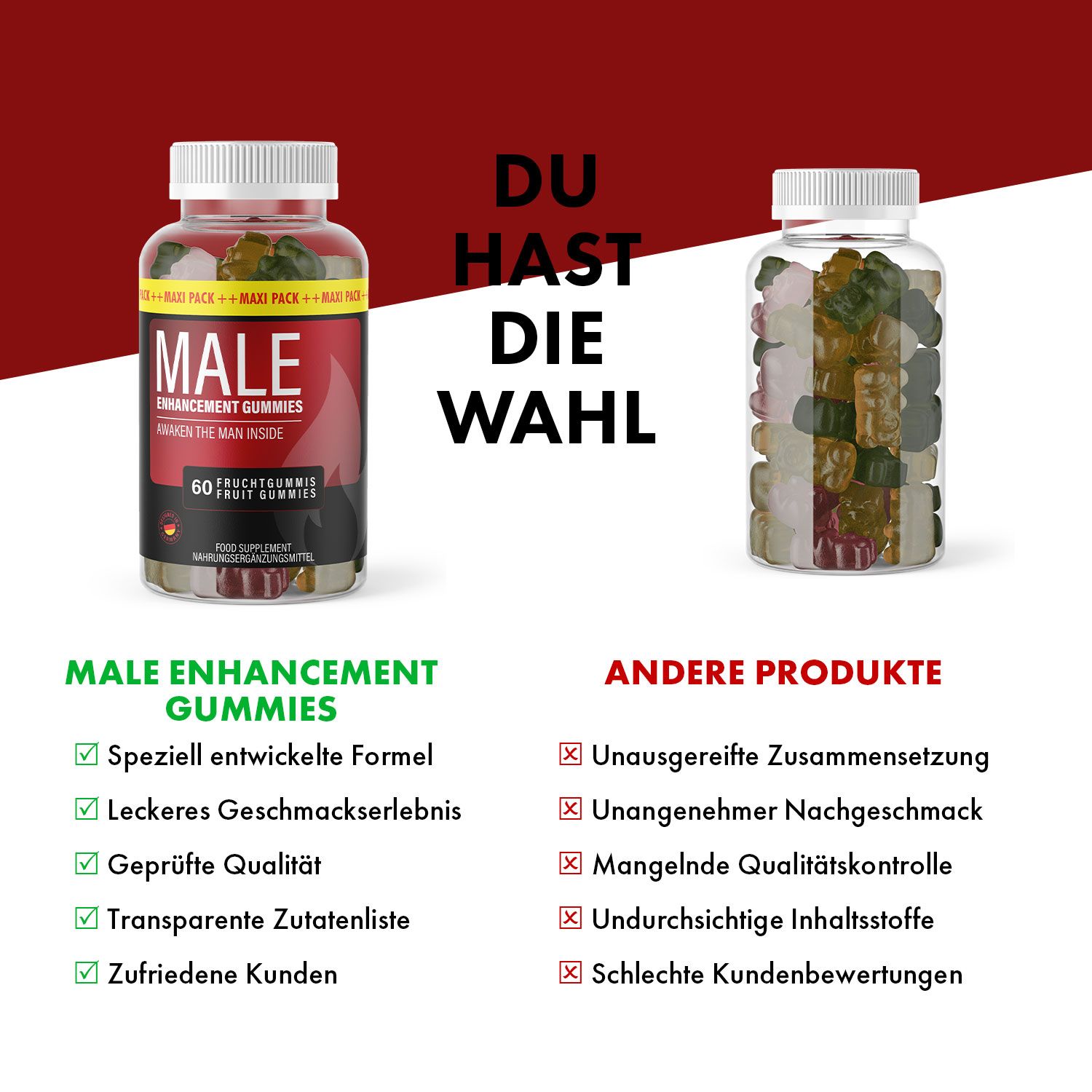 MALE Enhancement Gummies