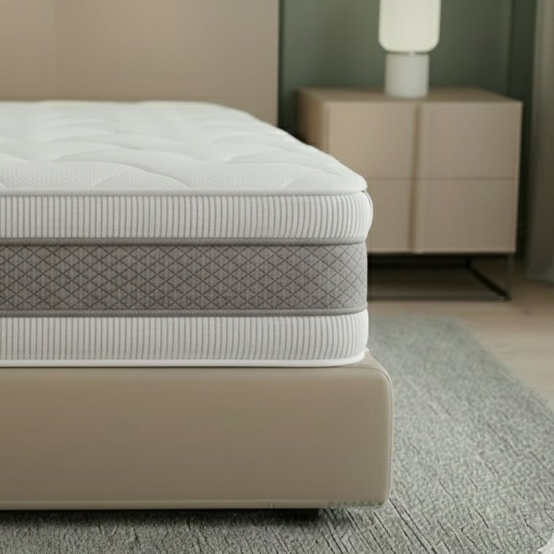 The White Stone Matratze 160x200 20 cm mit hoher Festigkeit | Made in Italy