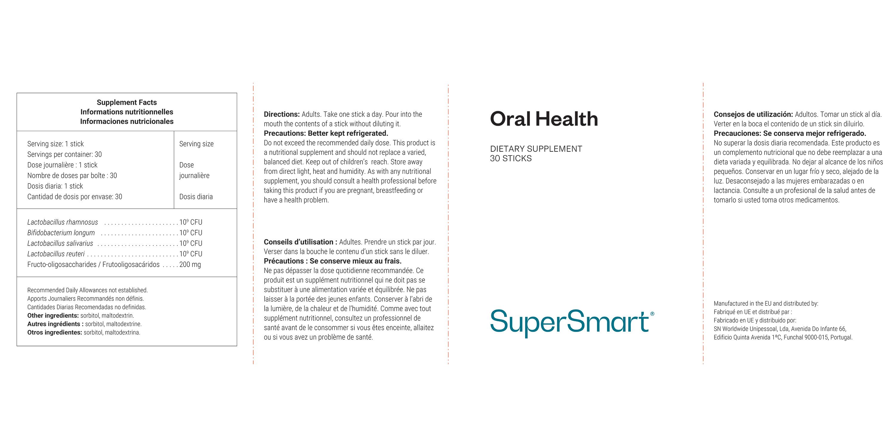 SuperSmart - Oral Health 30 St