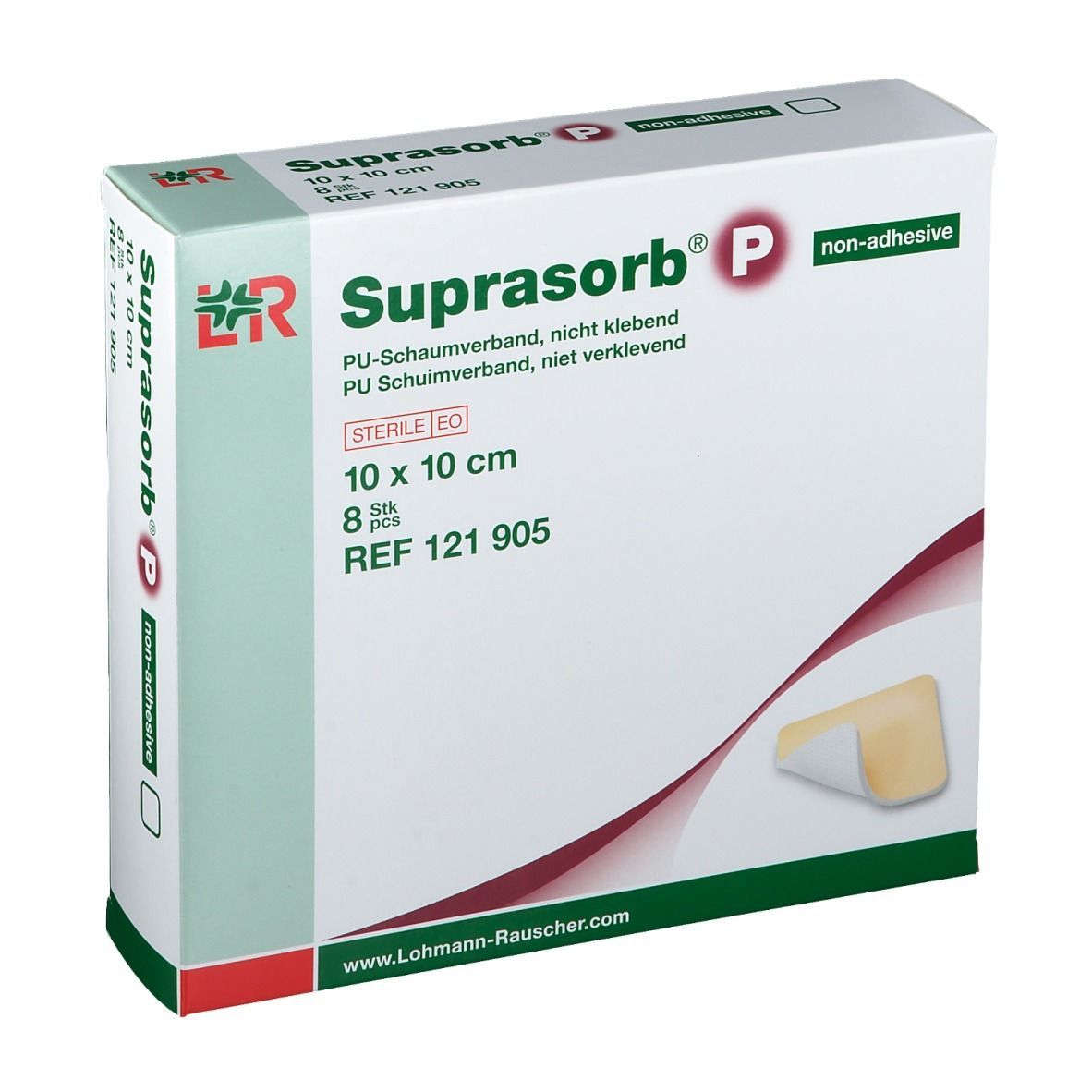 Suprasorb® P 10 cm x 10 cm nicht klebend