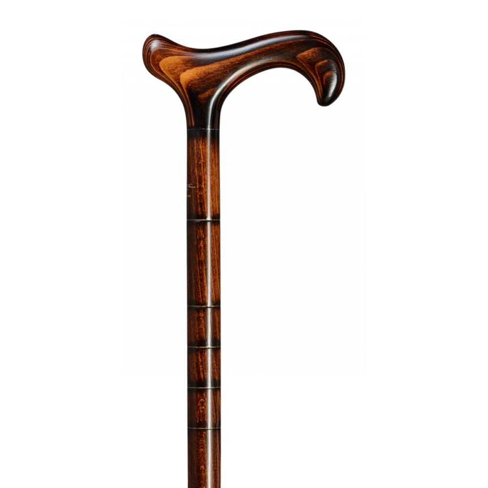 Gastrock Holzstock Bambus-derby Dunkel Stabil
