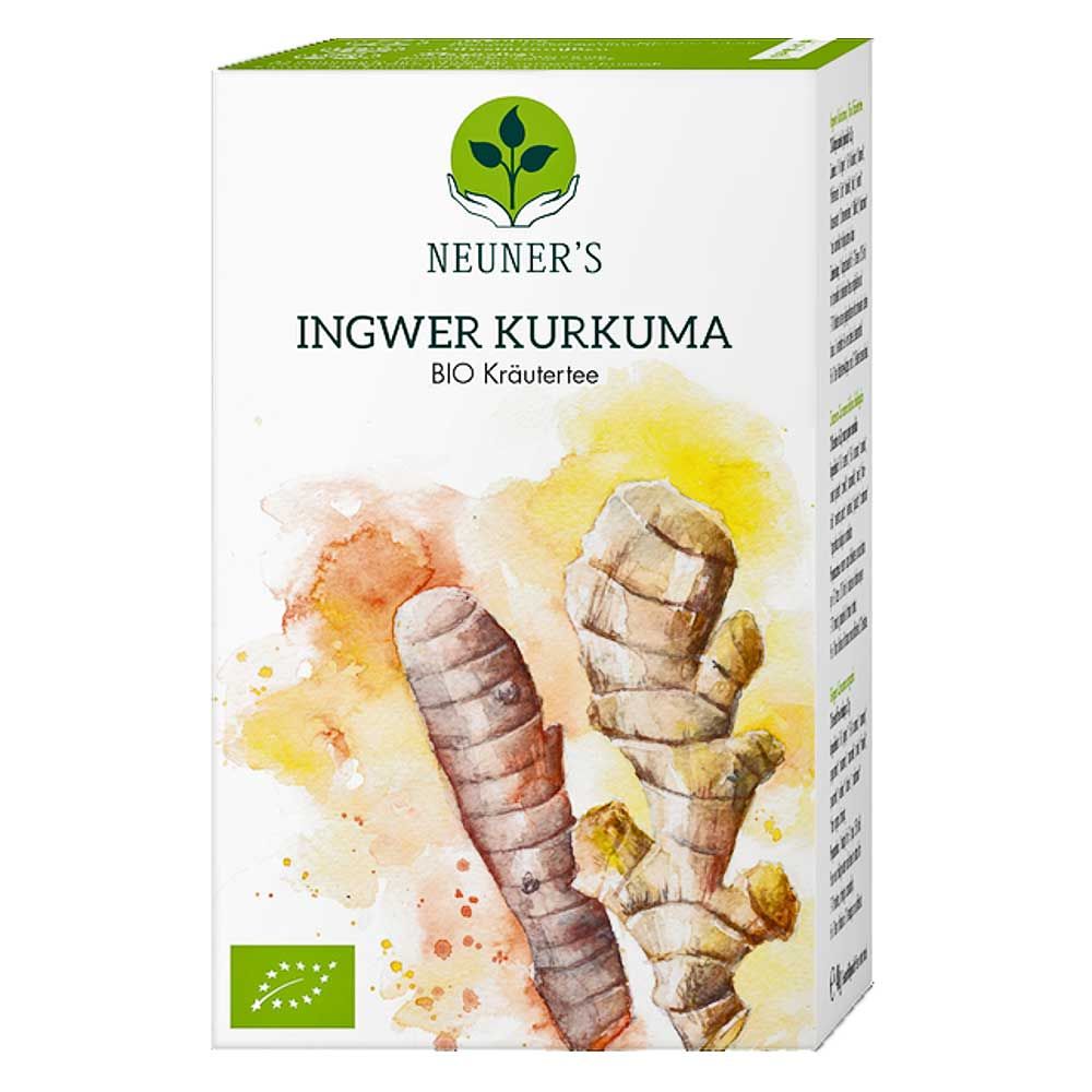 Neuner's Bio Ingwer Kurkuma Kräutertee Beutel