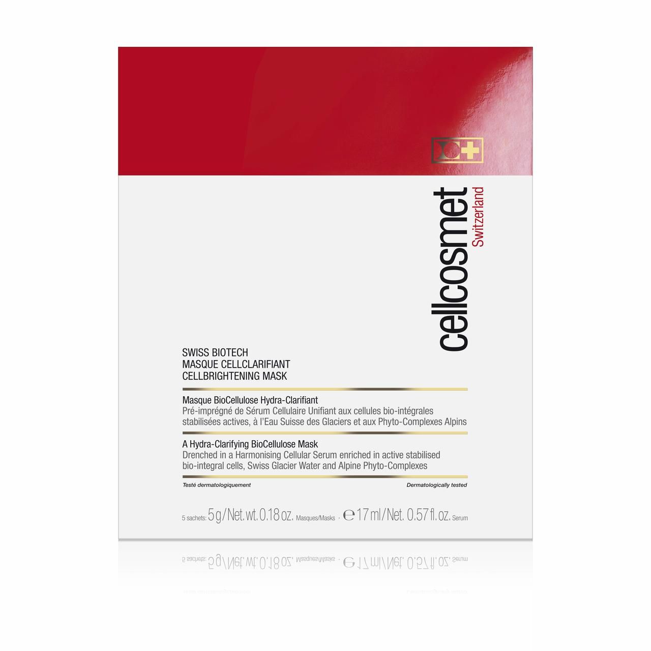 Cellcosmet Cellmen Switzerland, Cellcosmet CellBrightening Mask