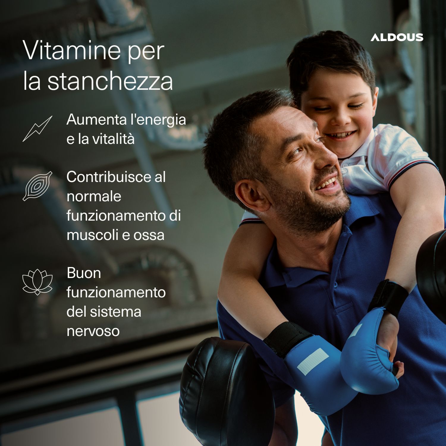 Aldous Magnesio Gummies: Vitamine für Energie und Vitalität, Muskeln und Nerven.