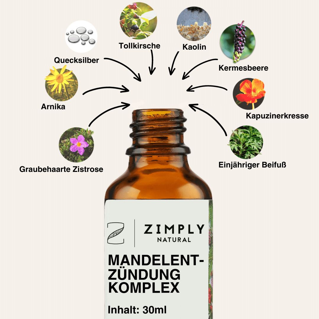 ZIMPLY NATURAL Mandelentzündung Komplex Spray