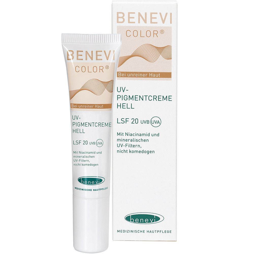 BENEVI COLOR® UV-Pigmentcreme hell