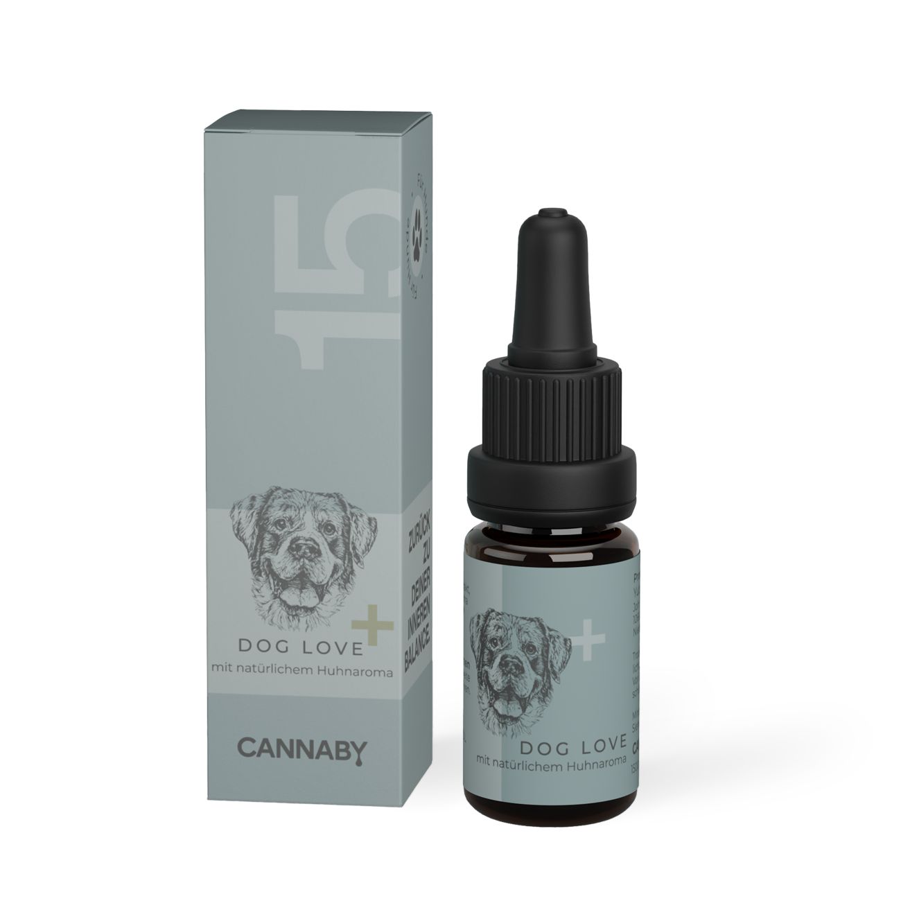 CANNABY Premuim CBD Öl 15% für Hunde Breitspektrum