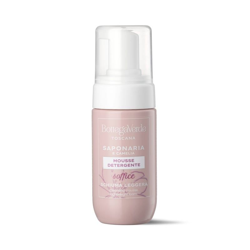 Bottega Verde SAPONARIA E CAMELIA - Mousse detergente - schiuma leggera