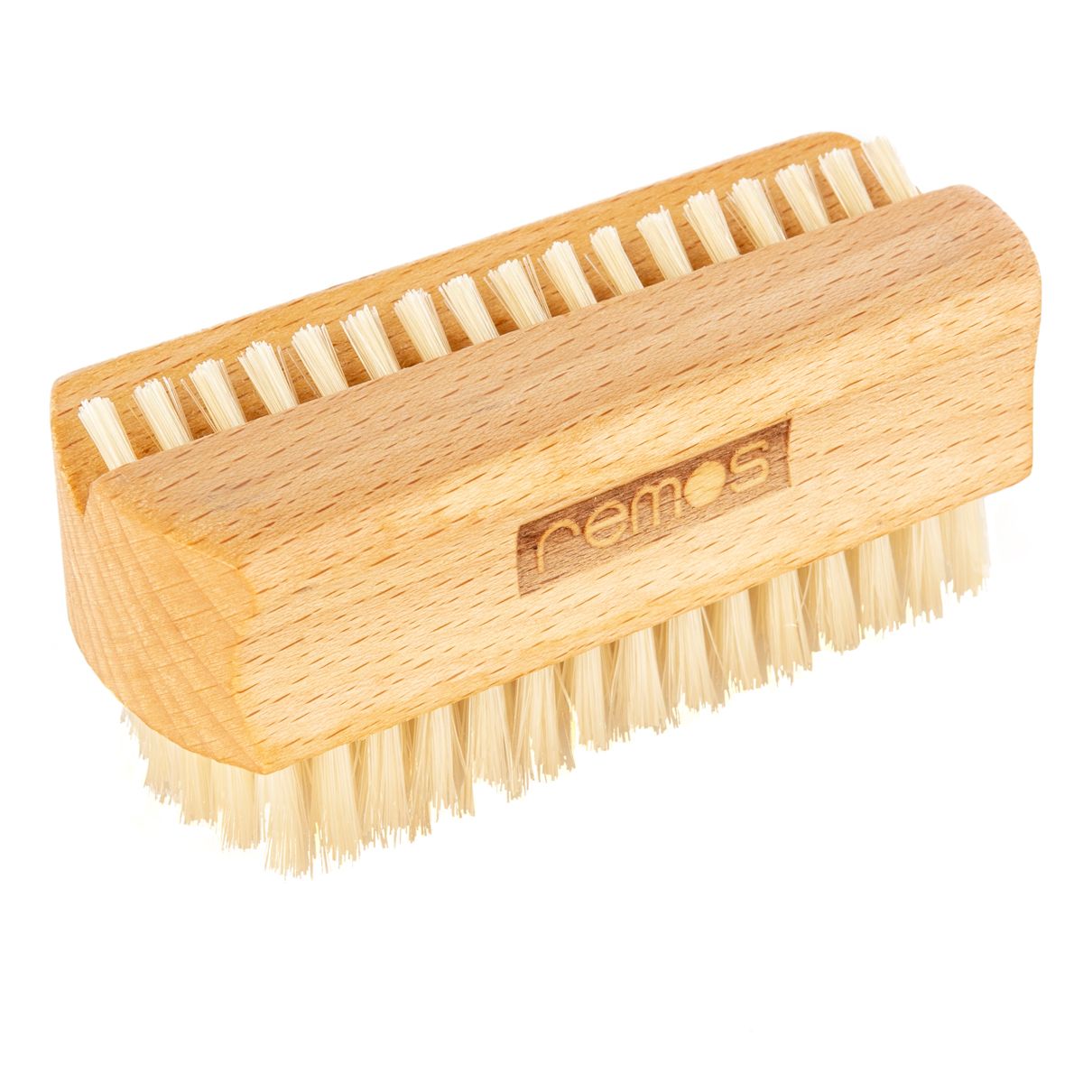 REMOS Hand- & Nagelbürste mit Naturborsten aus Buchenholz