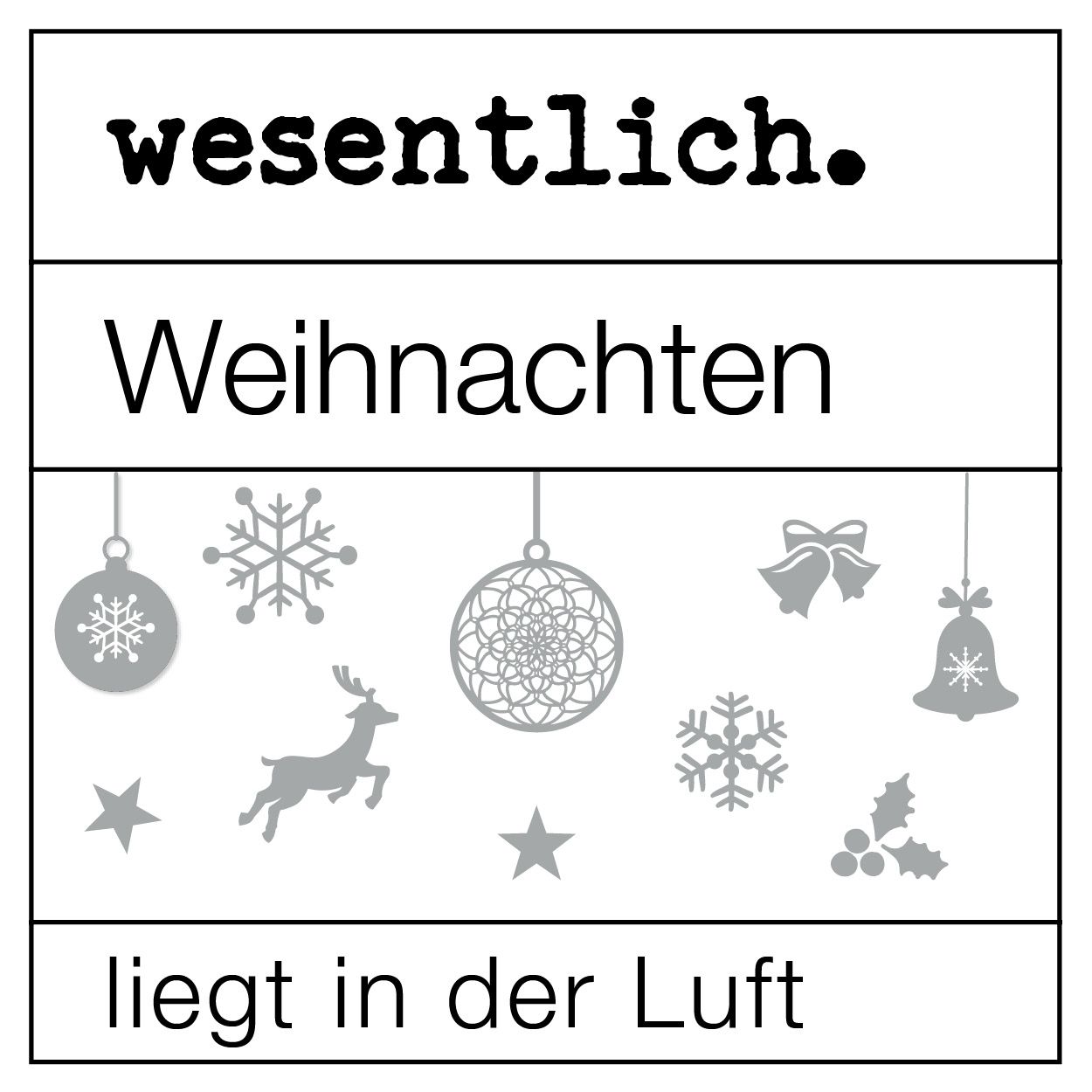 ''Weihnachtlich'' - 8er Set ätherische Öle von wesentlich.