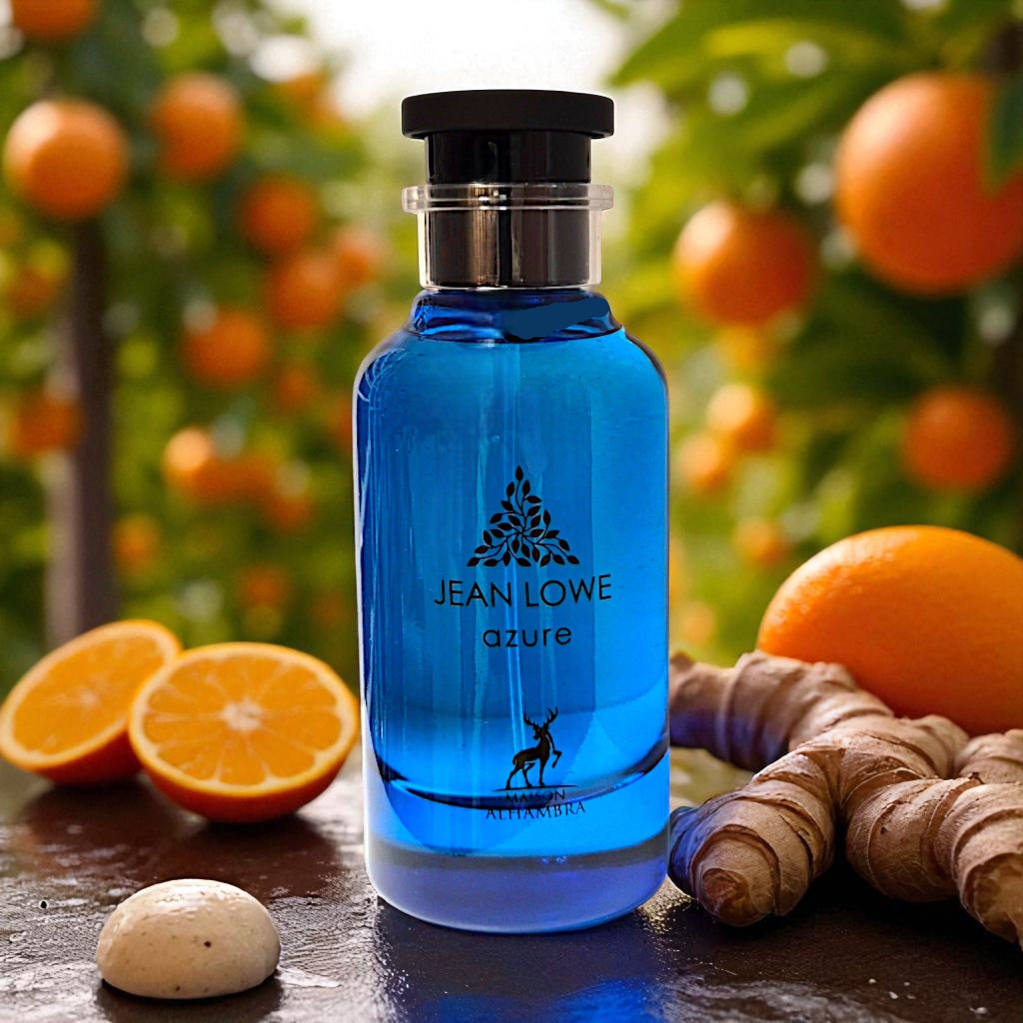 Maison Alhambra Jean Lowe AZURE Eau de Parfum + Parfümzerstäuber leer