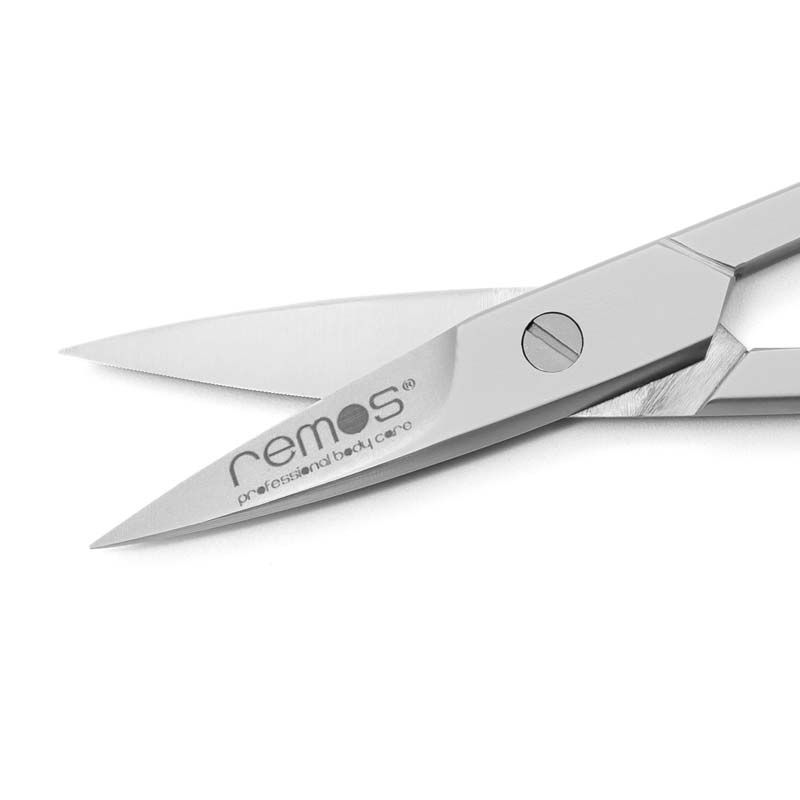 REMOS Nagelschere mit gerader, gezahnter Schneide