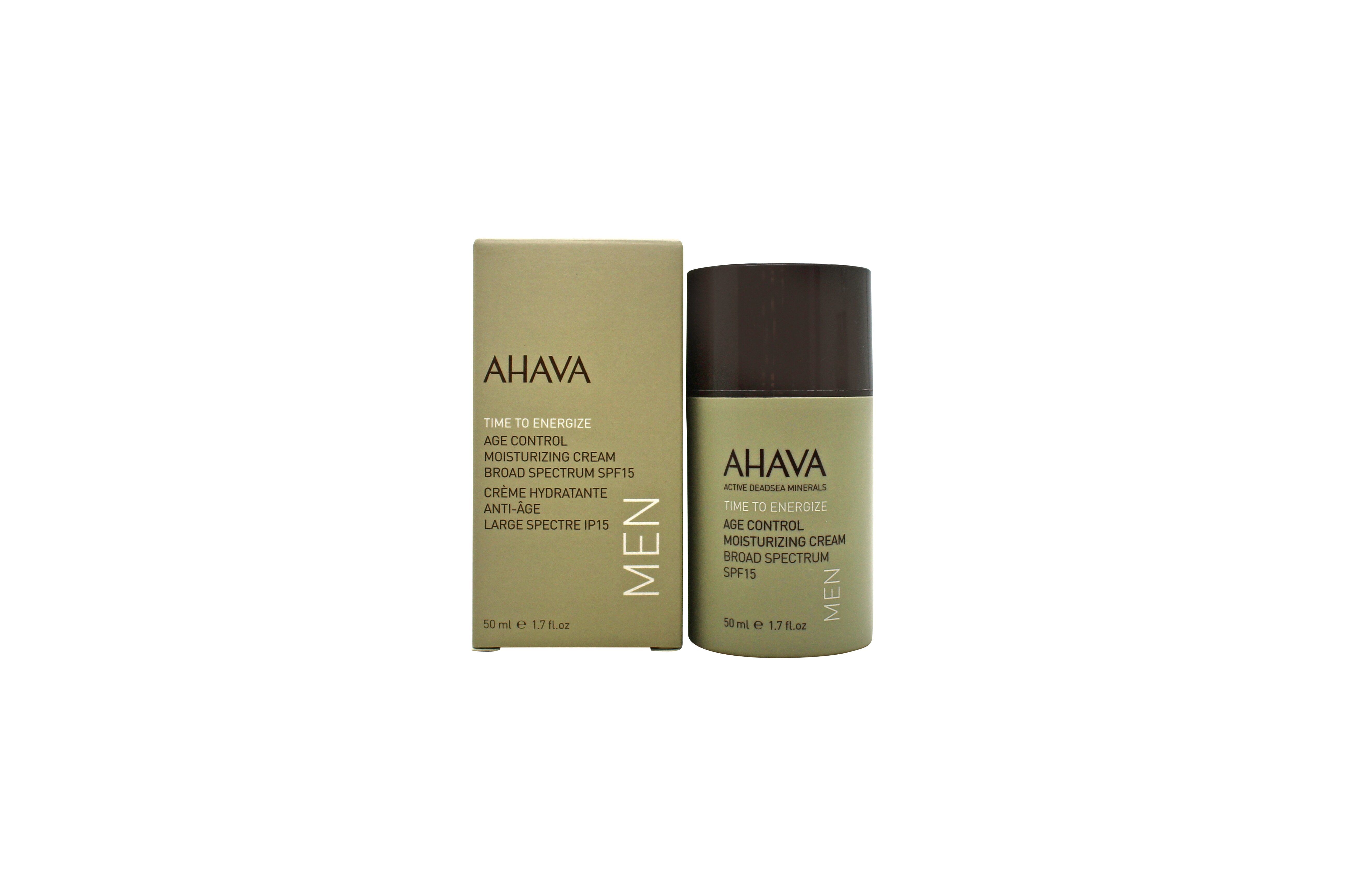 AHAVA TIME TO ENERGIZE men Age Control Moisturizing Cream
